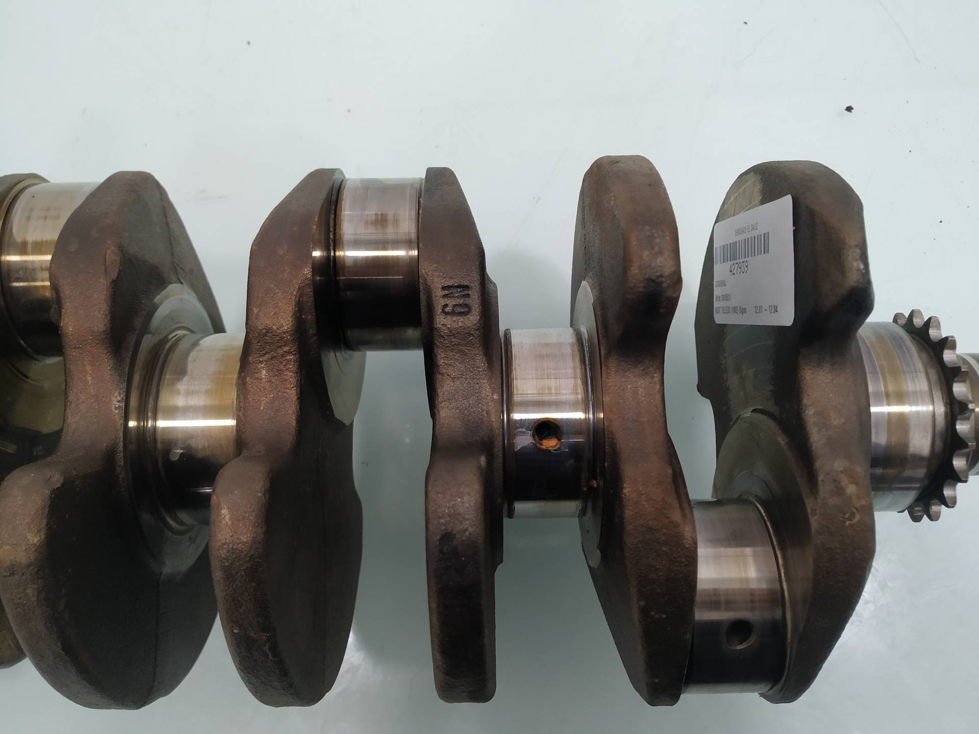 SEAT Toledo 2 generation (1999-2006) Crankshaft 038105021K 19081204