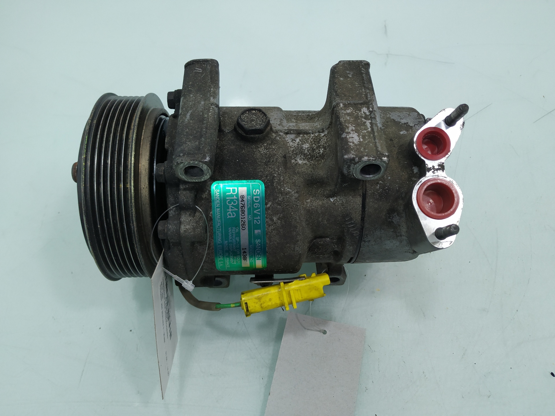 PEUGEOT 206 1 generation (1998-2009) Air Condition Pump 1438F 24920631