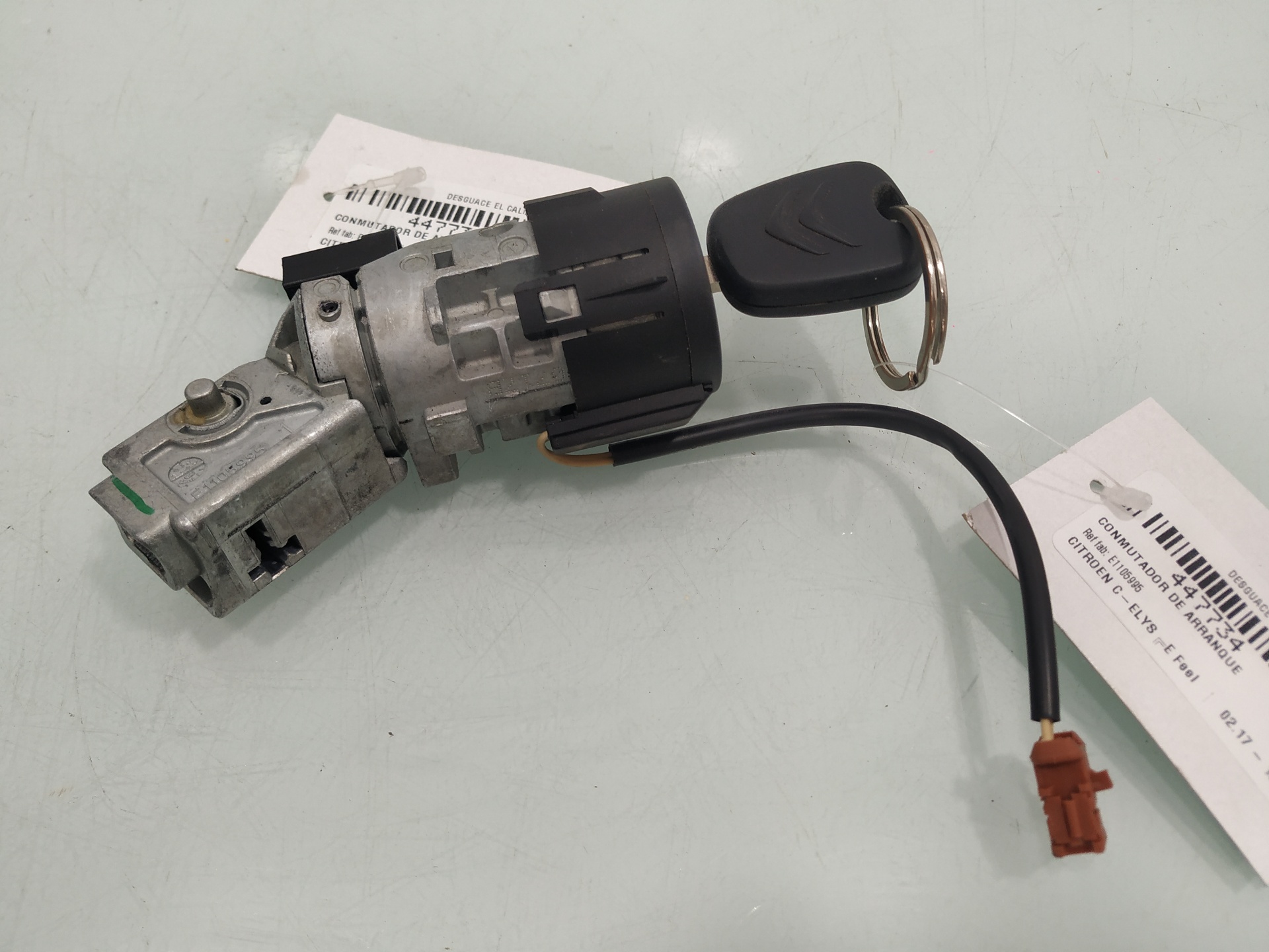 CITROËN C-Elysee 2 generation (2012-2017) Ignition Lock E1105995 19118555