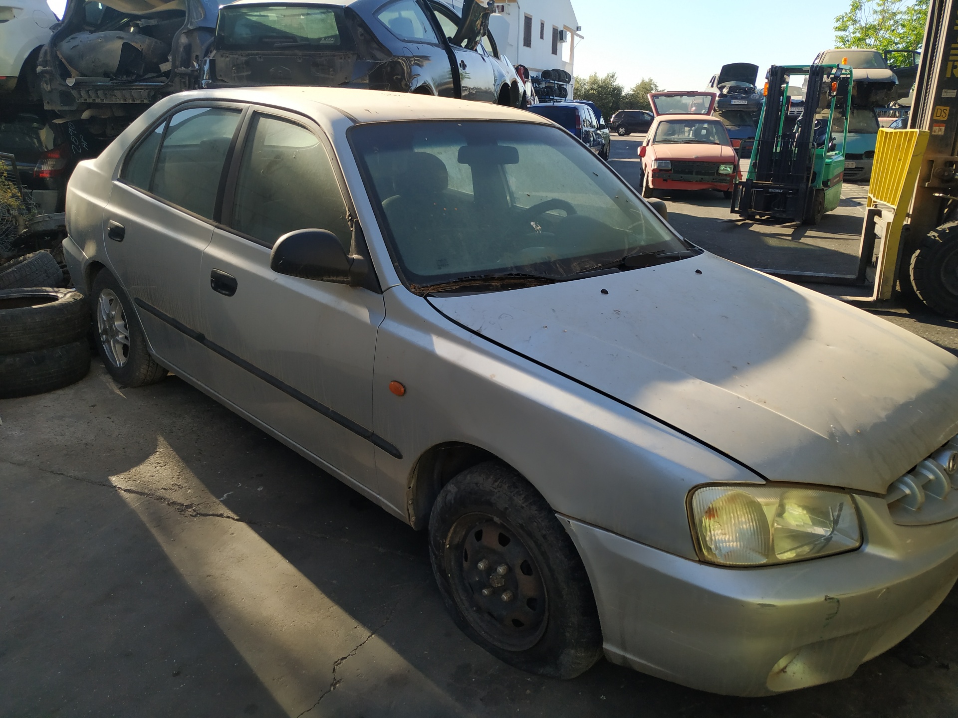 HYUNDAI Accent LC (1999-2013) Jobb első ajtó külső fogantyúja 19180712