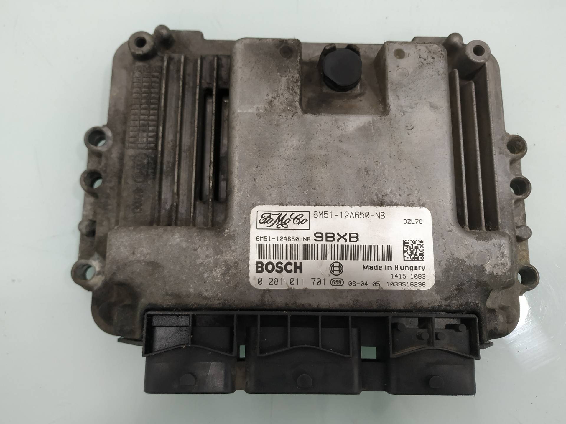 FORD C-Max 1 generation (2003-2010) Moottorin ohjausyksikkö ECU 6M5112A650NB 19082060