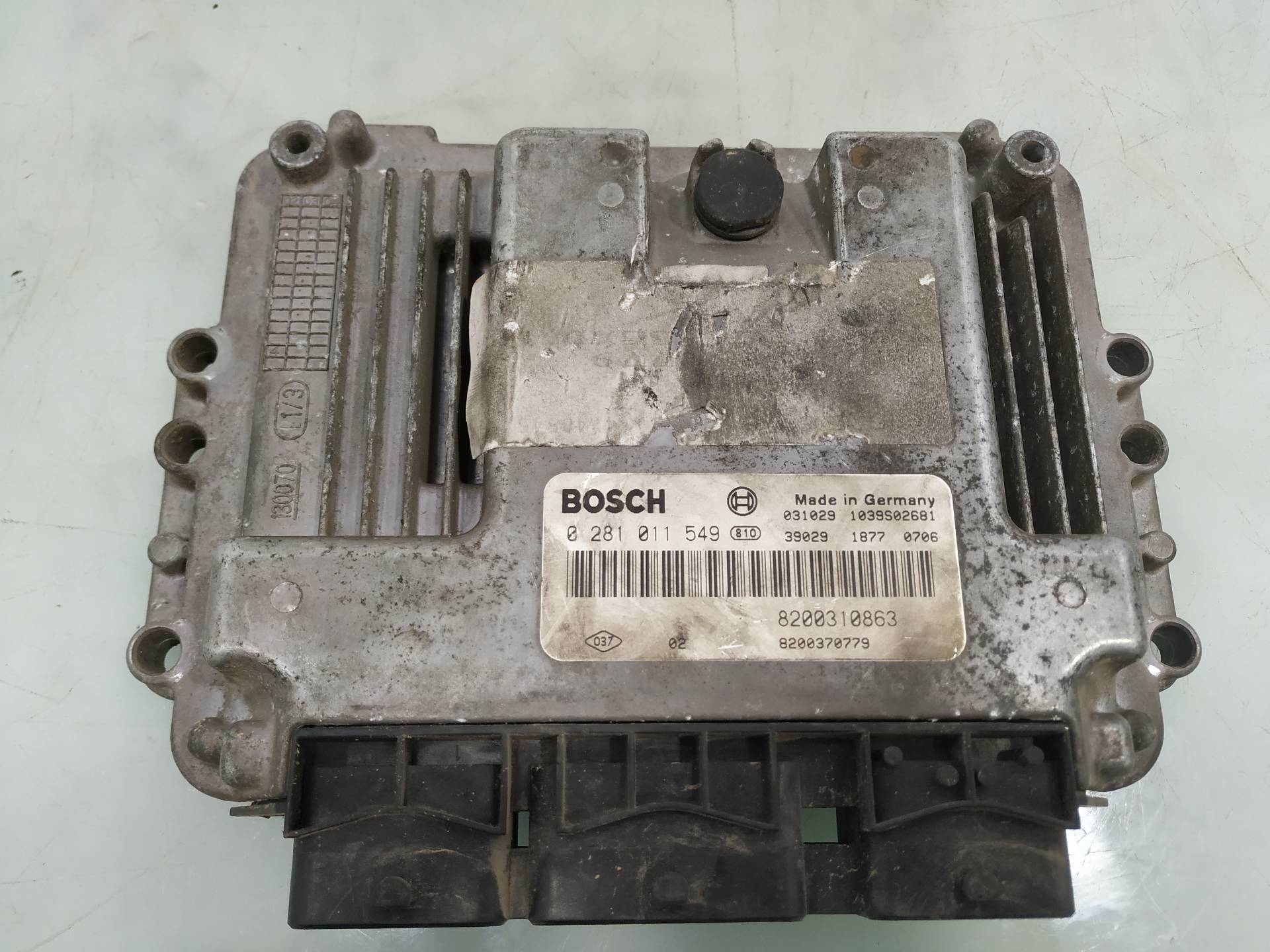 RENAULT Scenic 2 generation (2003-2010) Engine Control Unit ECU 8200310863 19015050