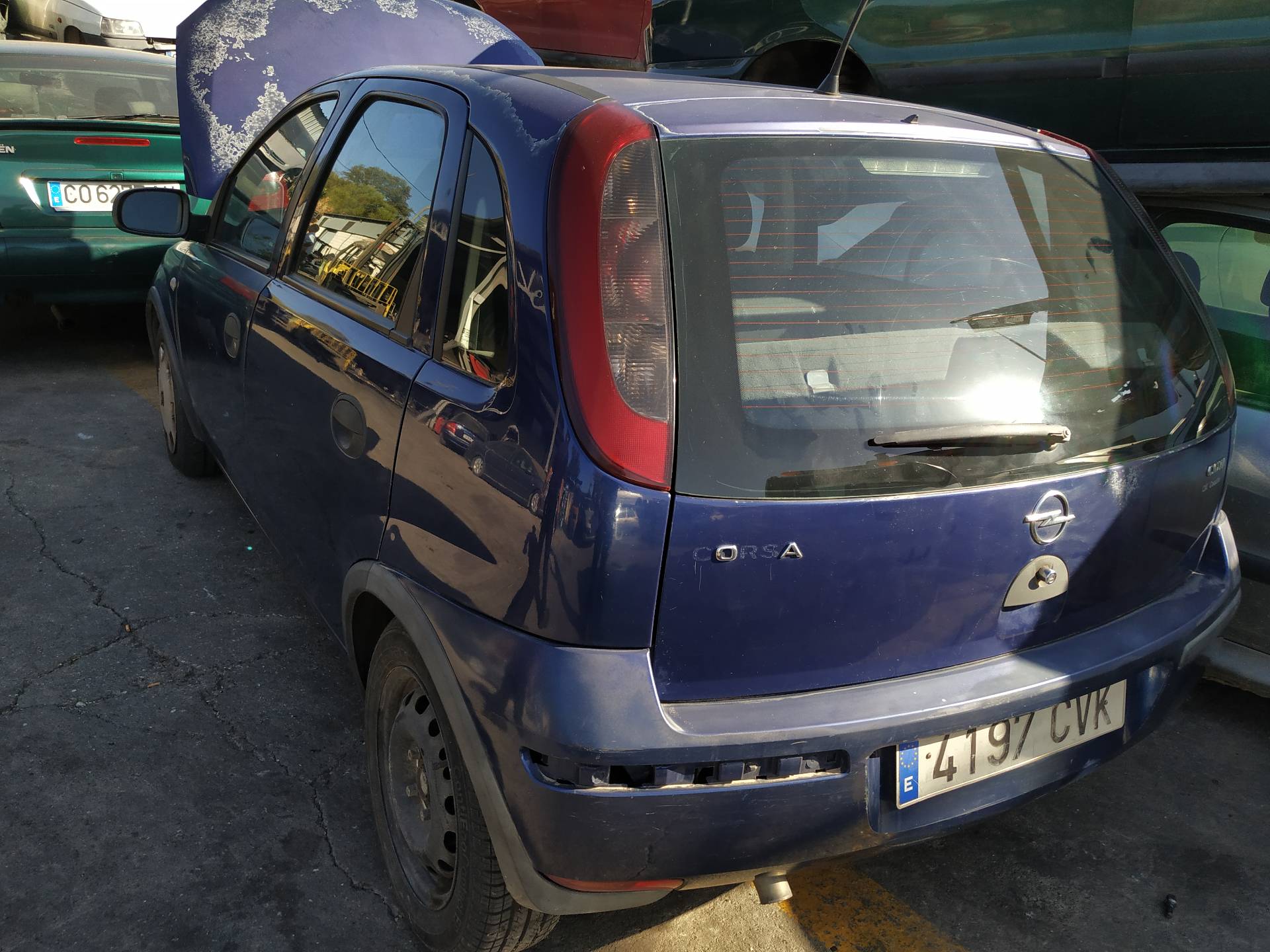 OPEL Corsa C (2000-2006) Замок зажигания 09115863 19185484