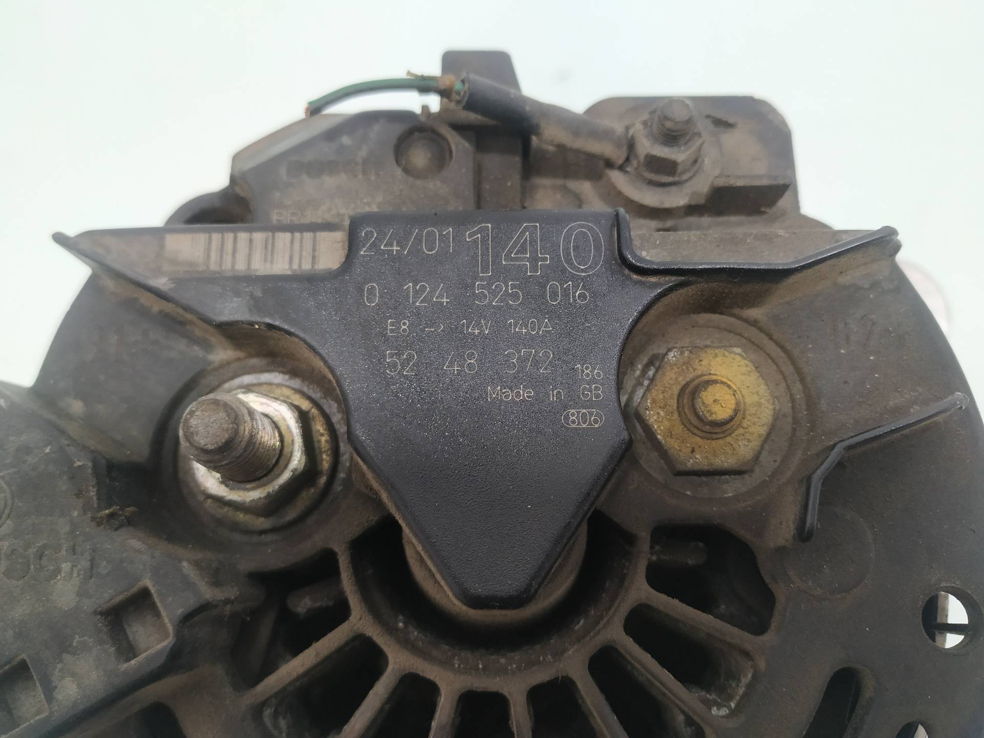 Alternador B205E 5248372 de Saab 9-3 cabriolet (ys3d) 1998-2003 con 161210 km - pieza usada