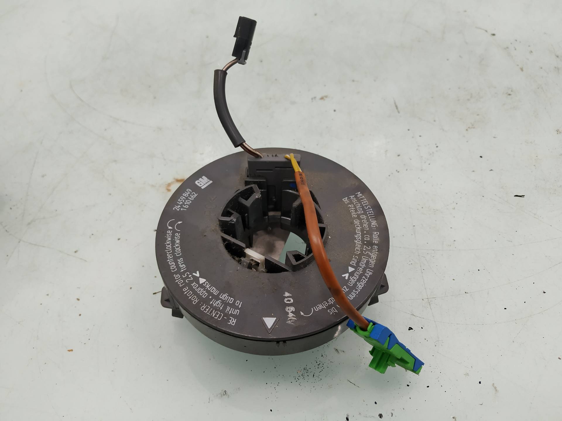 OPEL Corsa C (2000-2006) Rat Slip Ring Squib 24459849 19160025