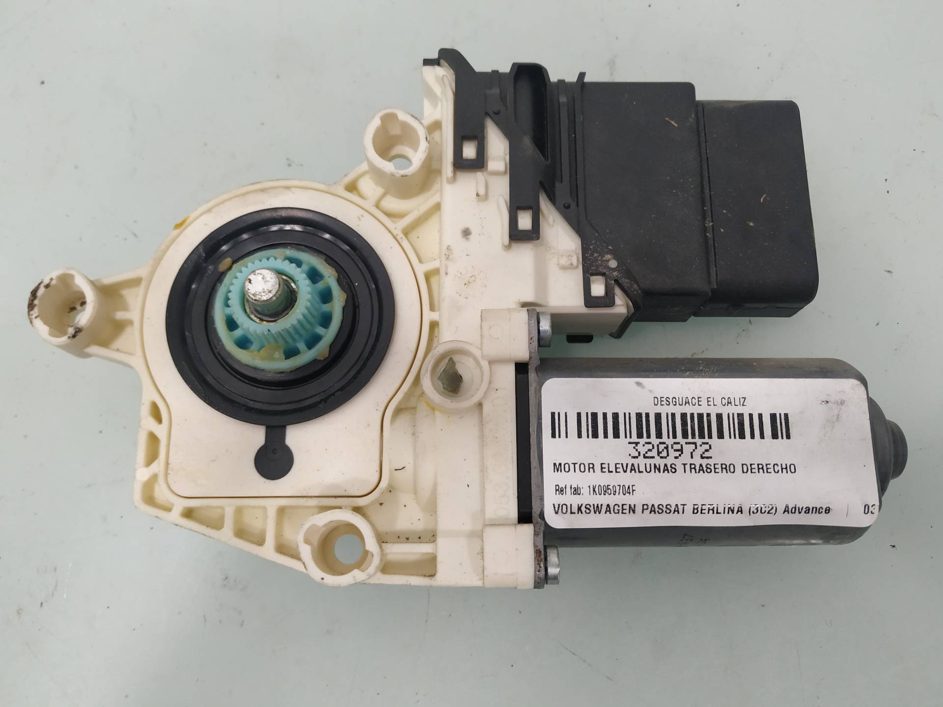 VOLKSWAGEN Passat B6 (2005-2010) Rear Right Door Window Control Motor 1K0959704F 19006190