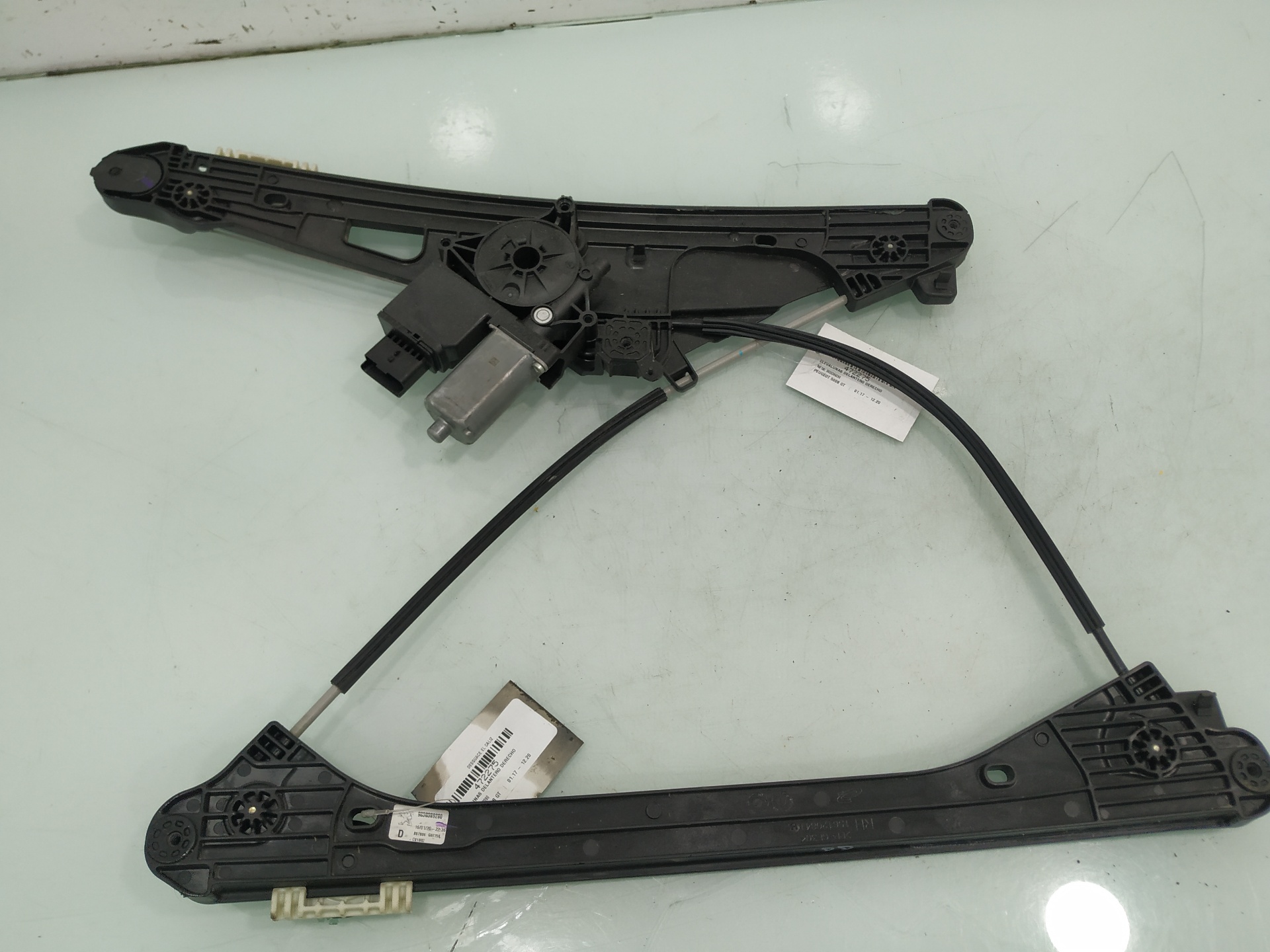 PEUGEOT Front Right Door Window Regulator 9830389280 24921213