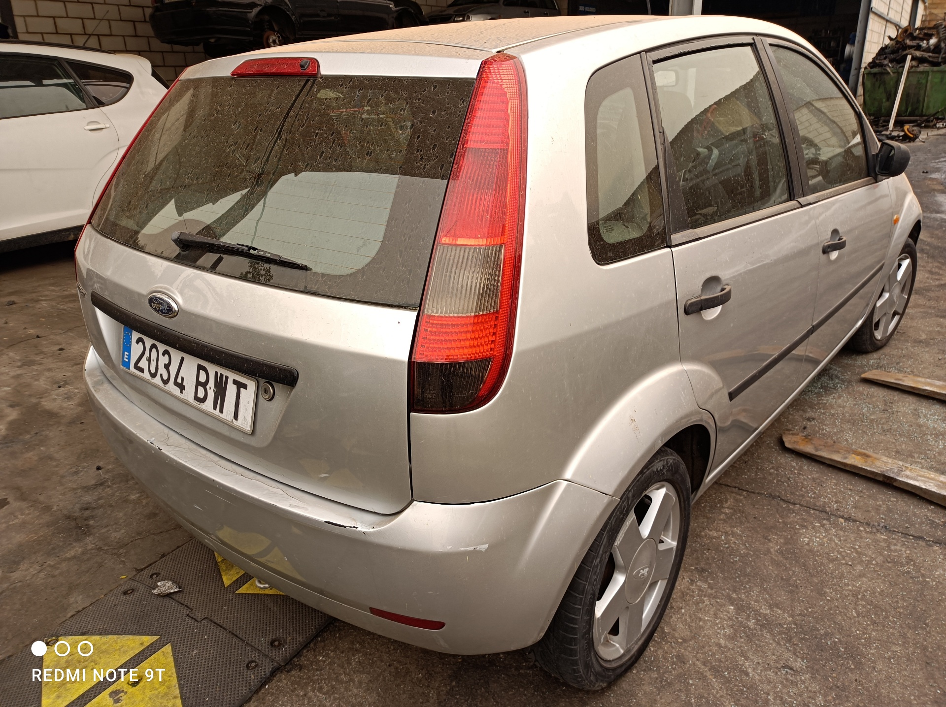 FORD Fiesta 5 generation (2001-2010) Bal első ajtó ablakemelő motorja 0130821938 19174661