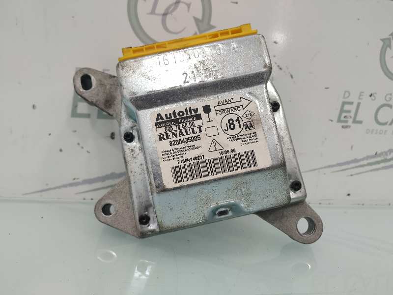 RENAULT Espace 4 generation (2002-2014) SRS Control Unit 8200435005 18894283