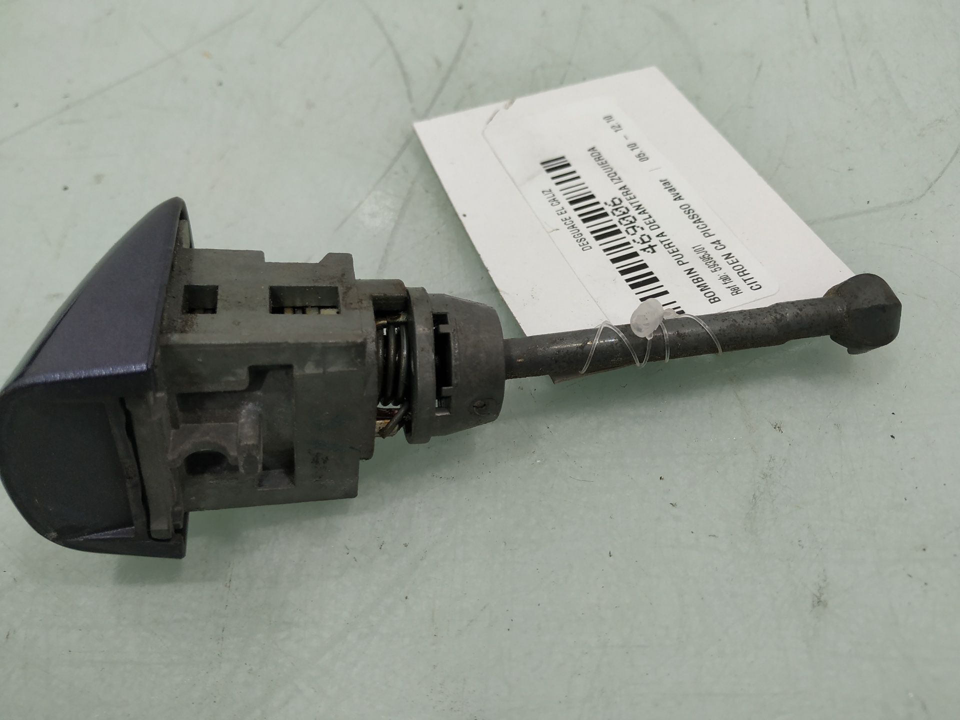 CITROËN C4 Picasso 1 generation (2006-2013) Front Left Door Lock 59395J01 24916529