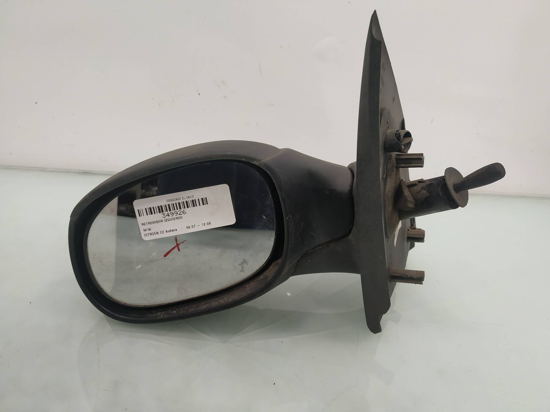 CITROËN C2 1 generation (2003-2009) Left Side Wing Mirror 19019777