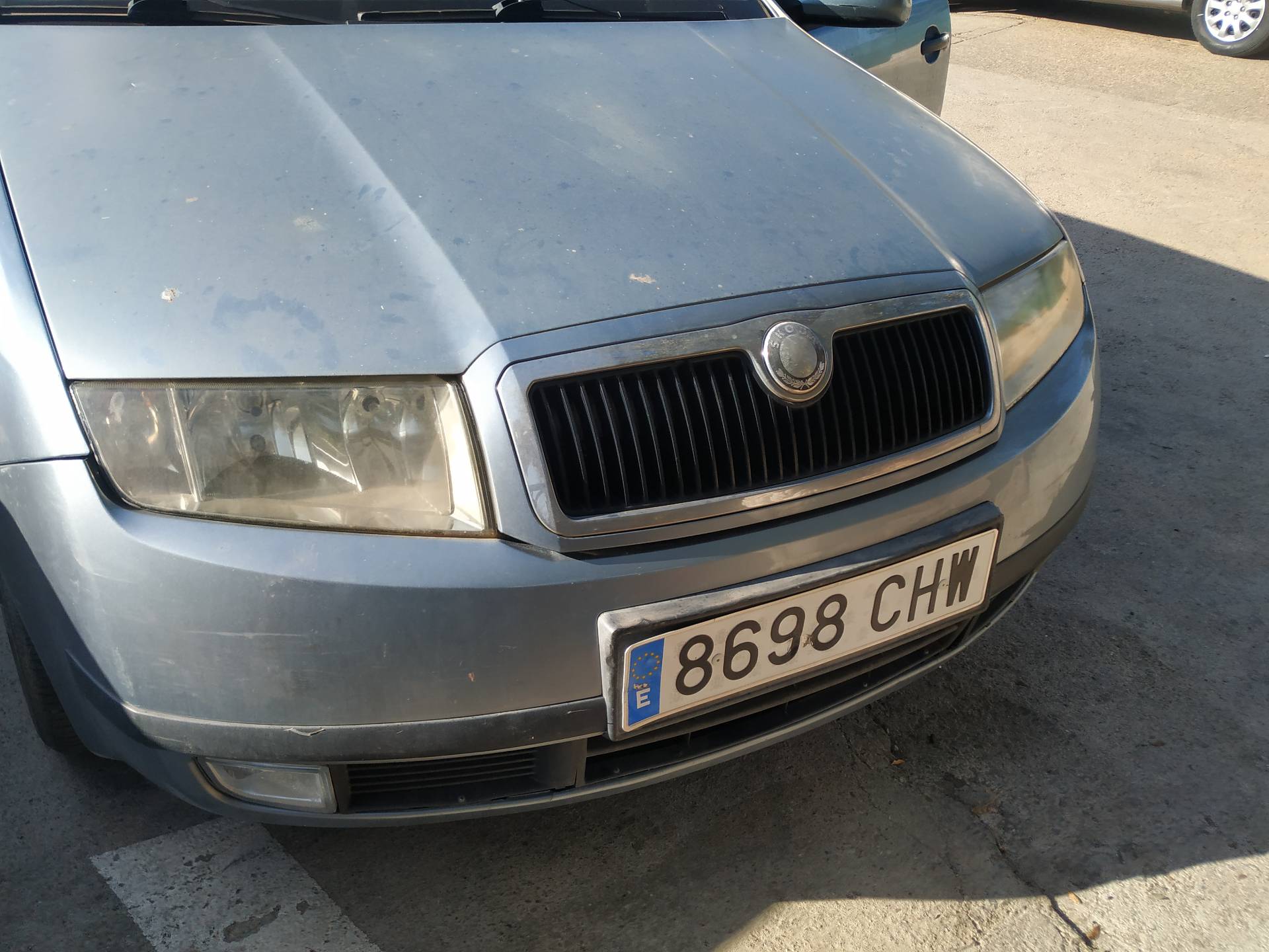 SKODA Octavia 2 generation (2004-2013) Левая противотуманка переднего бампера 6Y0941699 19185498