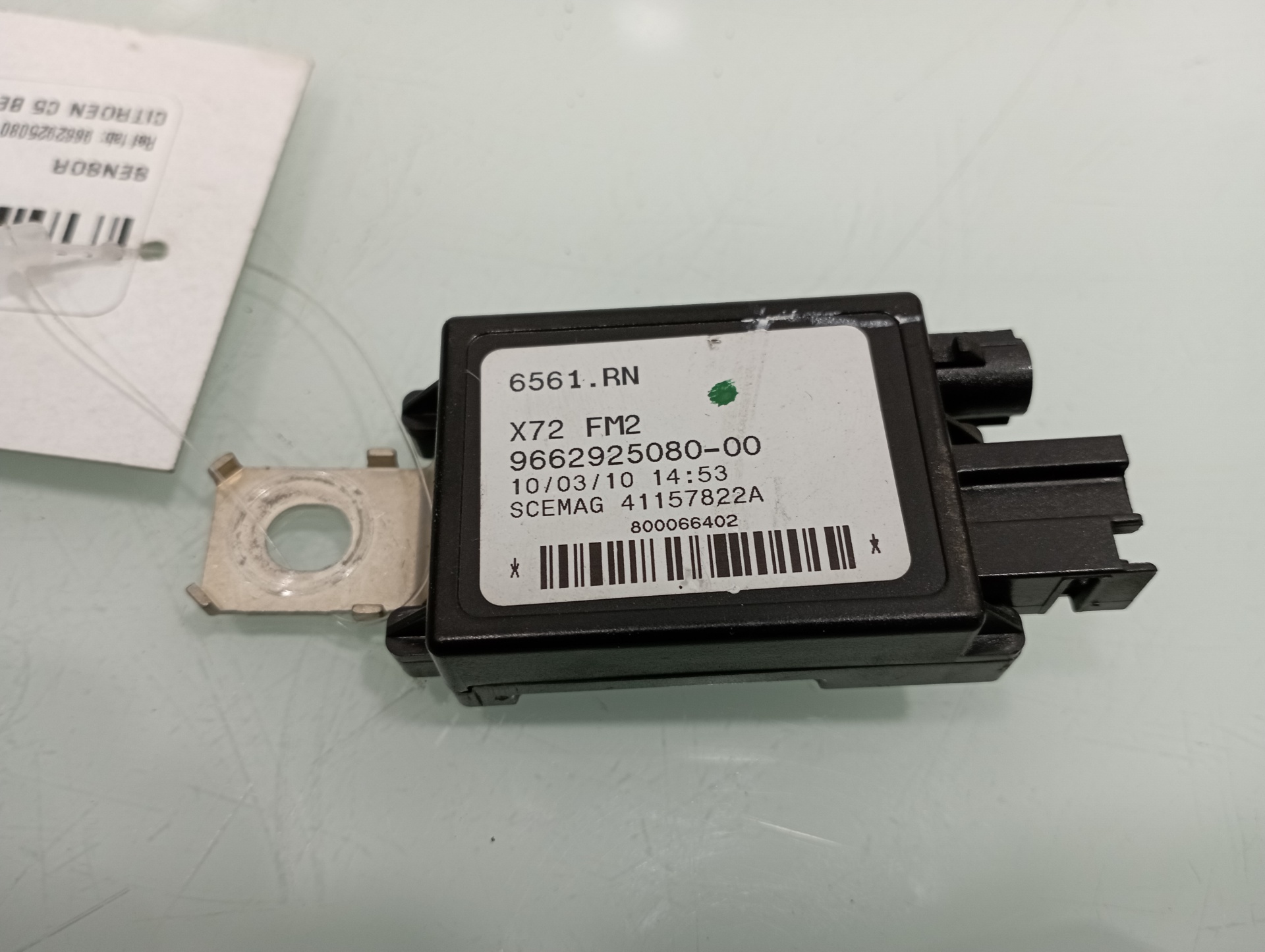 CITROËN C5 2 generation (2008-2017) Alte unități de control 9662925080 20493296