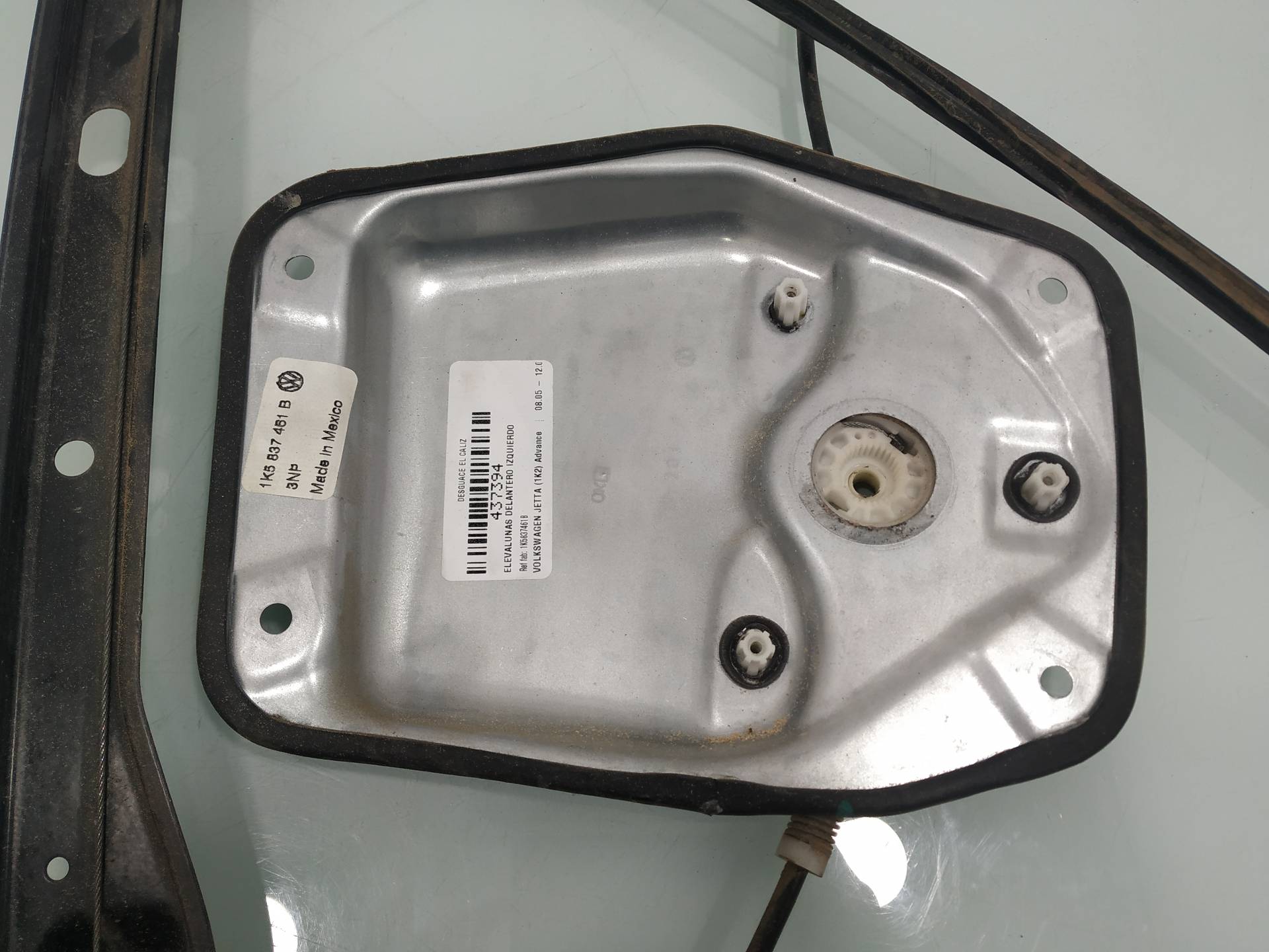 VOLKSWAGEN Jetta 5 generation (2005-2011) Regulator de geam ușă stânga față 1K5837461B 19095493