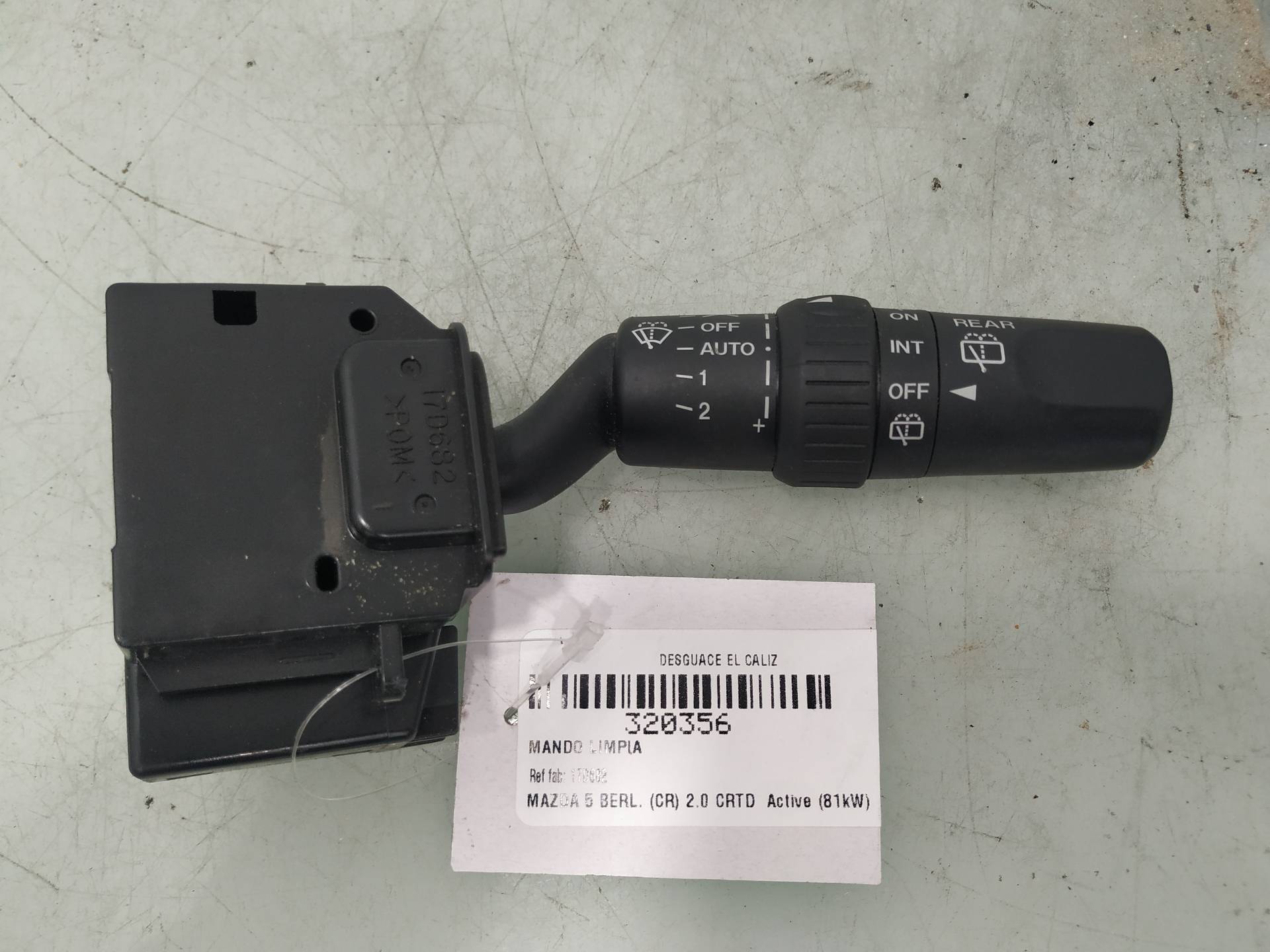 MAZDA 5 1 generation (2005-2010) Mecanismul de direcție 17D682 19156613