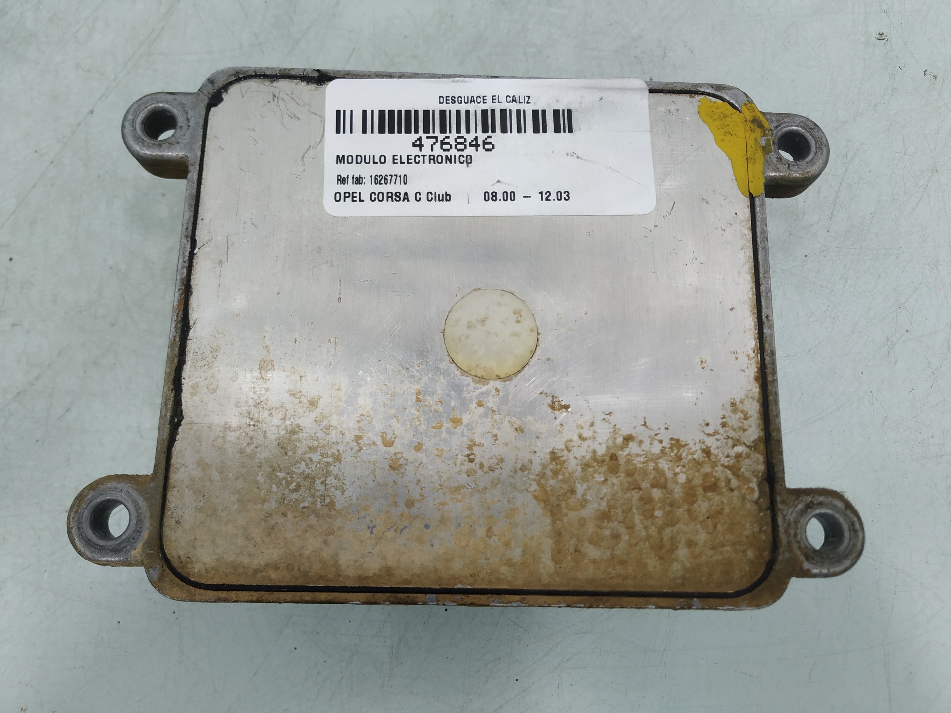 OPEL Corsa C (2000-2006) Other Control Units 16267710 25220629