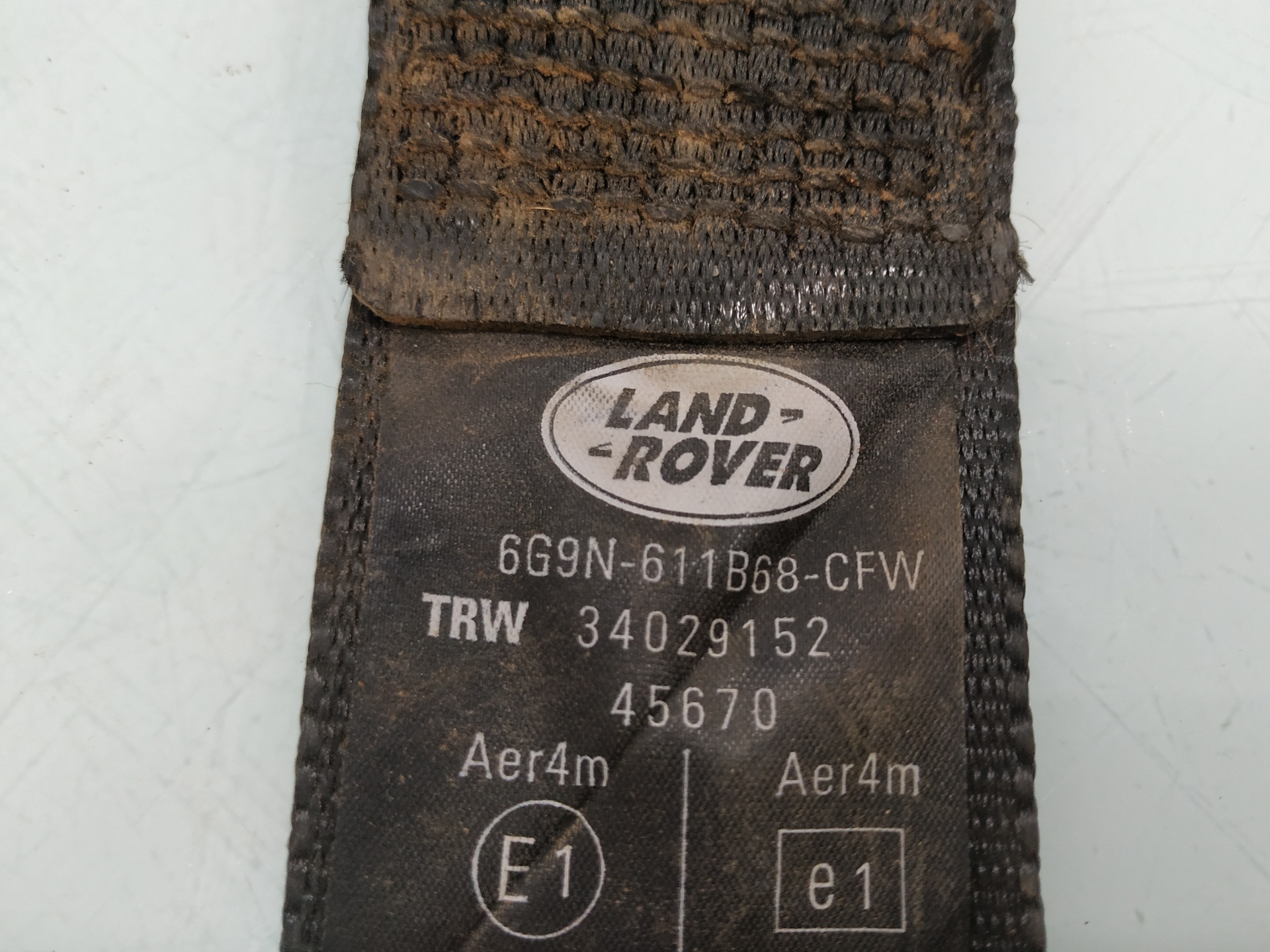LAND ROVER Freelander 2 generation (2006-2015) Ремень безопасности задний левый 6G9N611B68CFW 24912393