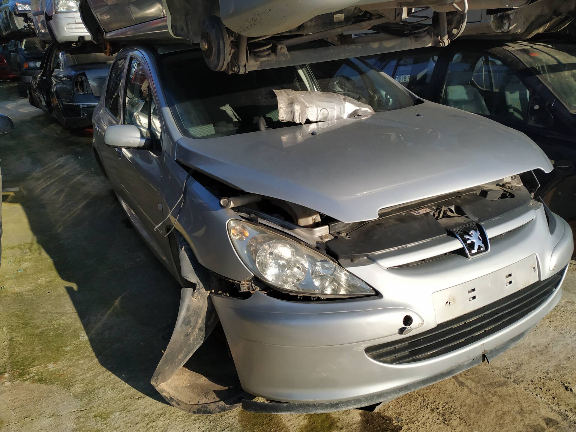 PEUGEOT 307 1 generation (2001-2008) Блок предохранителей 9657608880 18948852