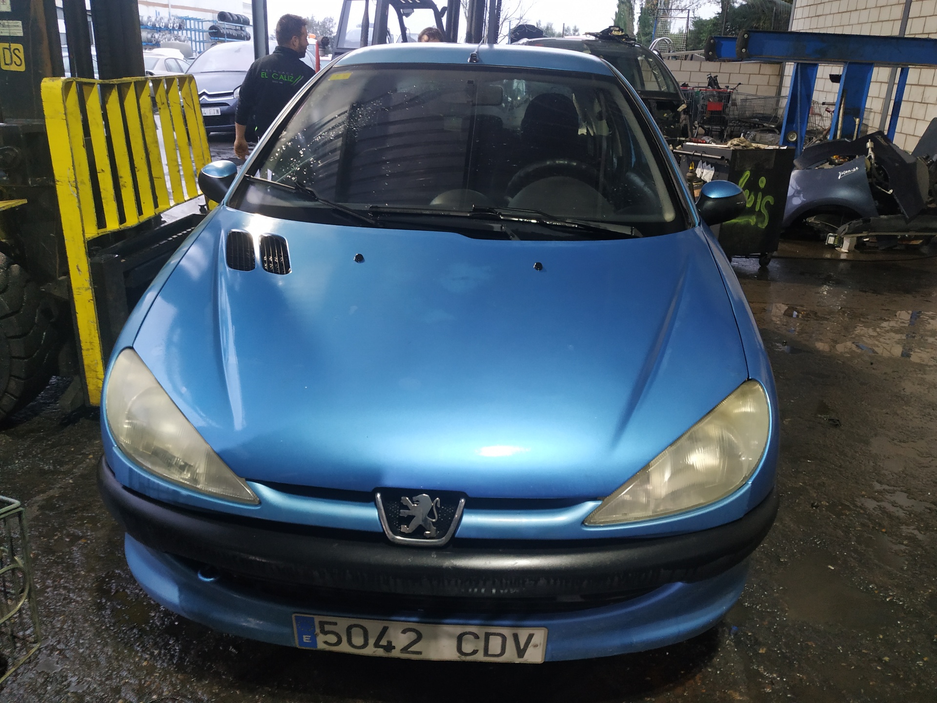 PEUGEOT 206 1 generation (1998-2009) Табло за бушони 9643498980 24869887