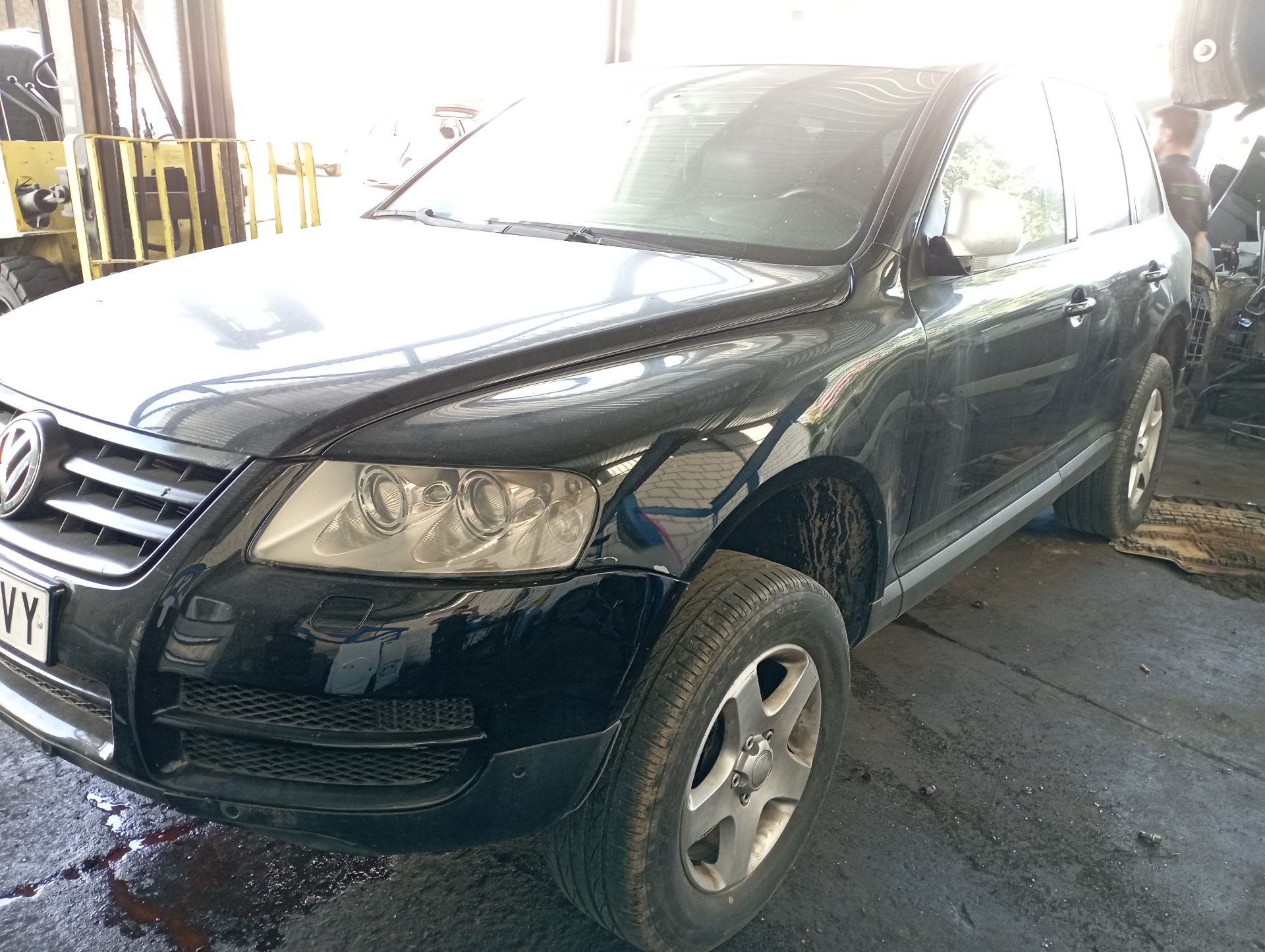 VOLKSWAGEN Touareg 1 generation (2002-2010) Amortisseur arrière gauche 7L6512021T 25930166