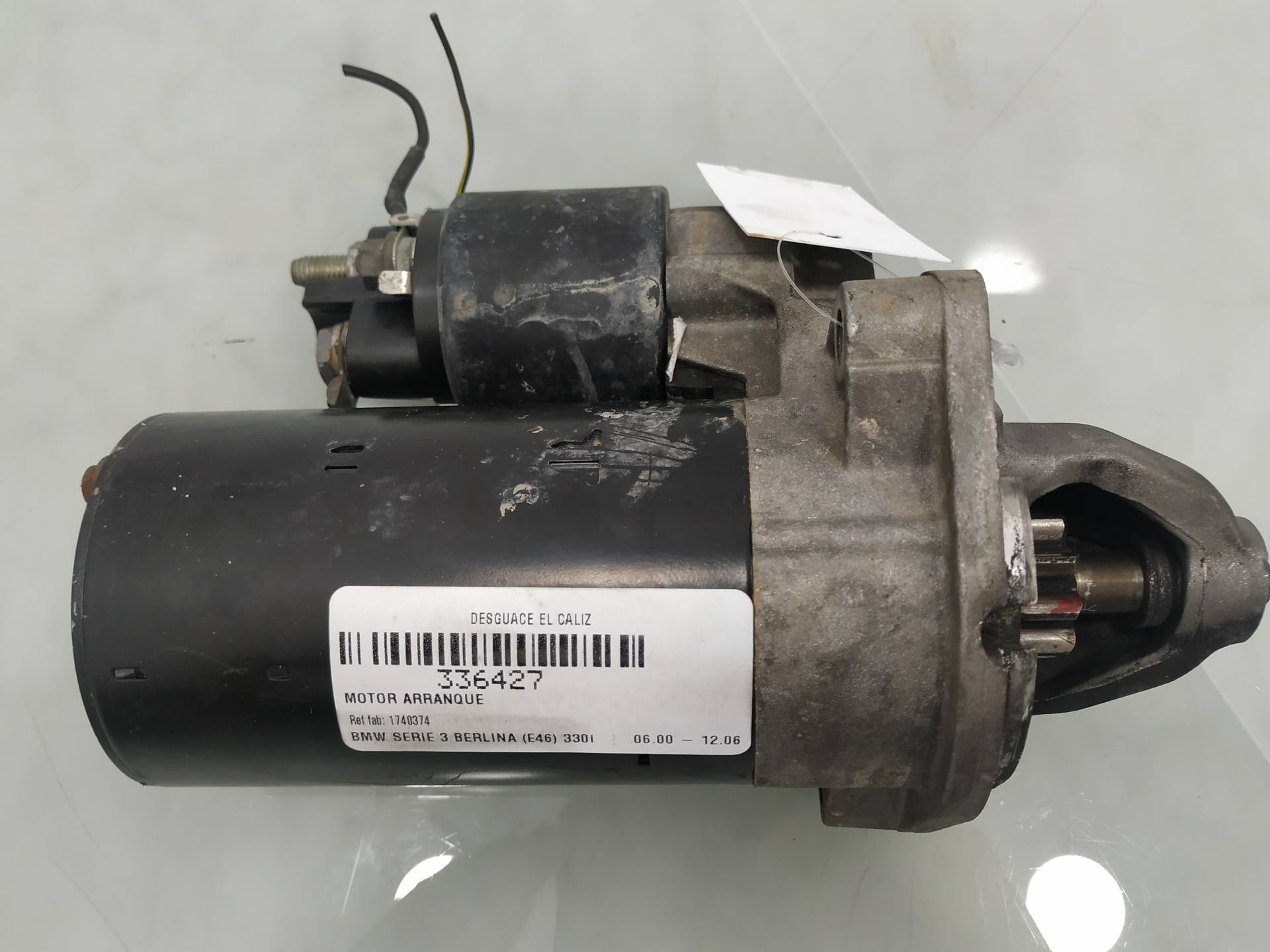 BMW 3 Series E46 (1997-2006) Starter Motor 1740374 19015129