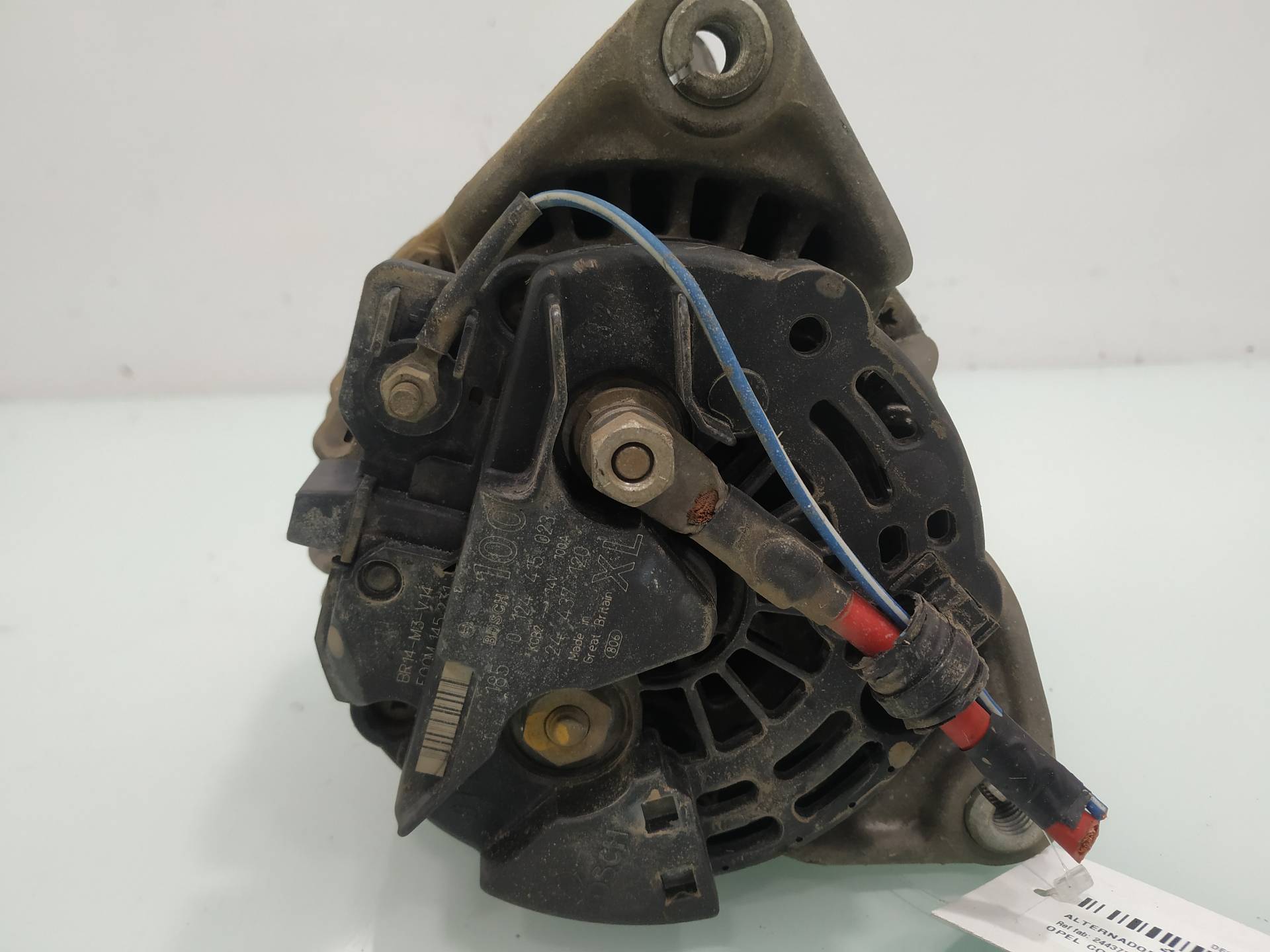 Alternatore Z12XE 24437120 de Opel Corsa c (x01) 2003-2009 con 150547 km - pieza usada