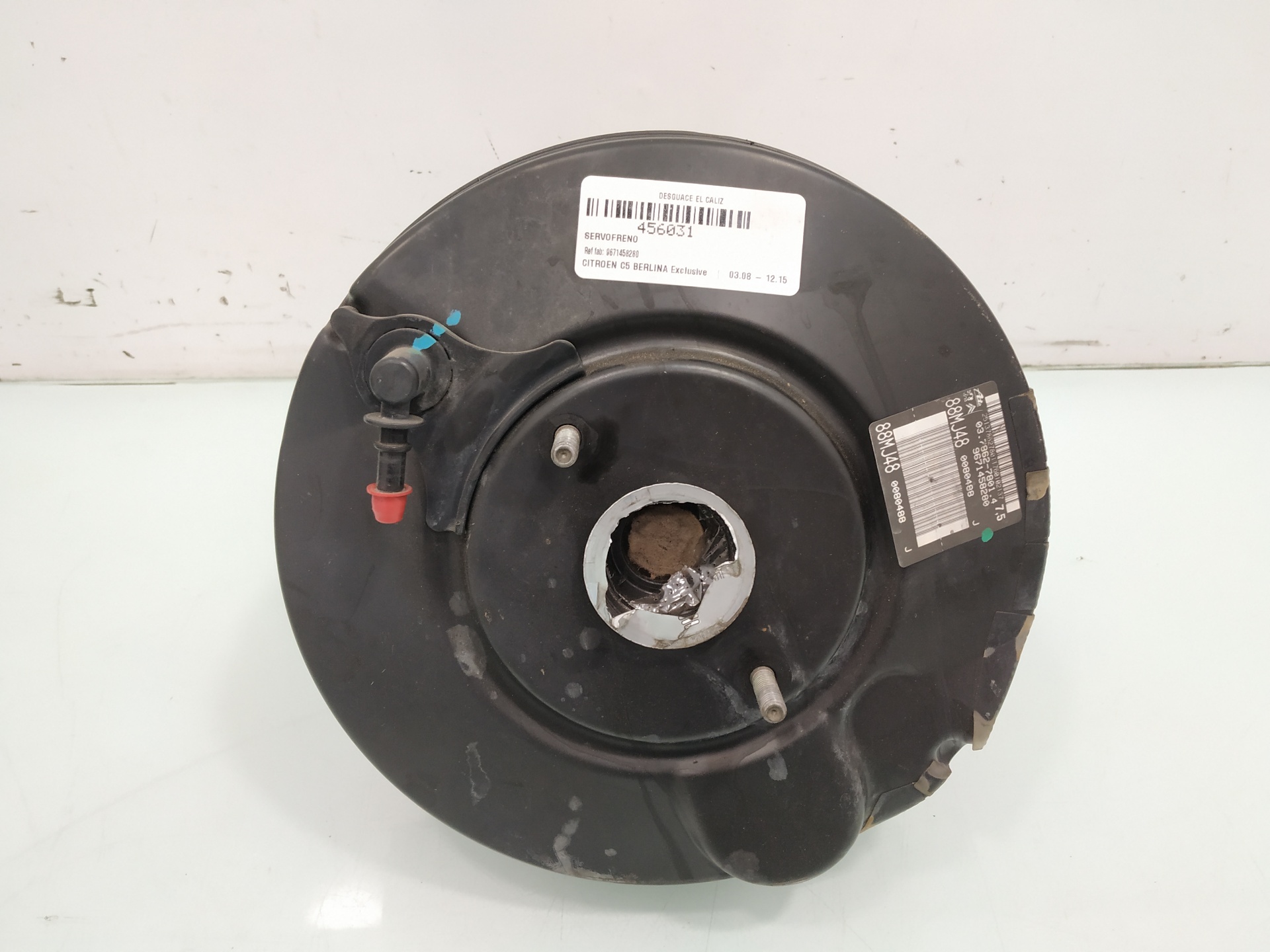 CITROËN C5 2 generation (2008-2017) Brake Servo Booster 9671458280 21068860