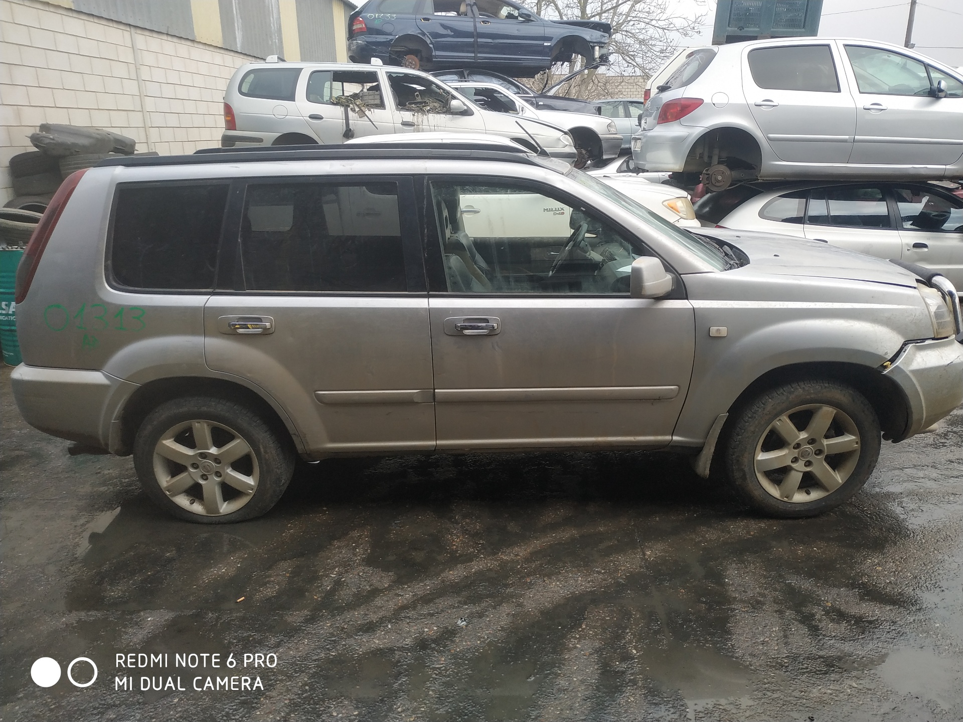 NISSAN X-Trail T30 (2001-2007) Стеклоподъемник задней левой двери 18949354