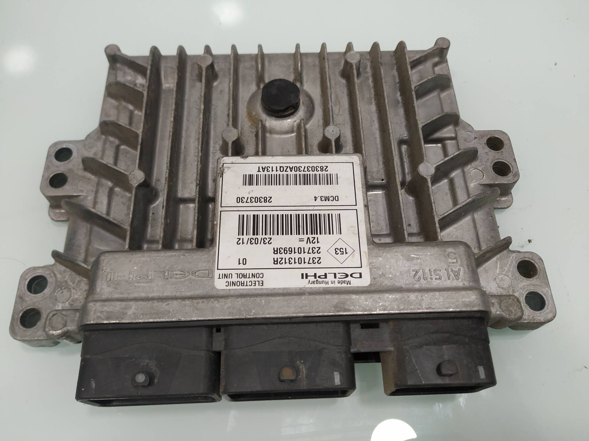 RENAULT Multipla 1 generation (1999-2010) Engine Control Unit ECU 237101312R 19062200