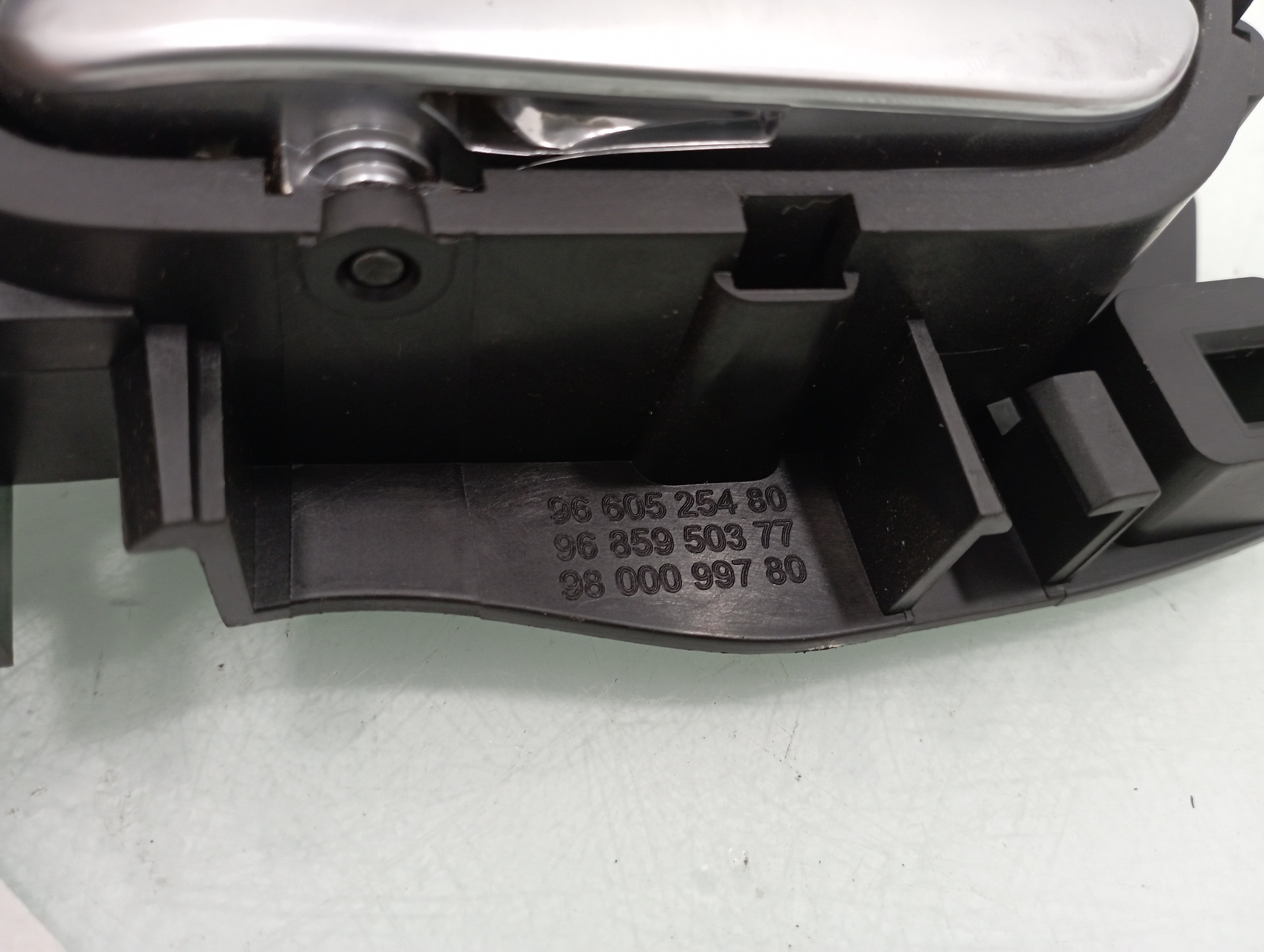 CITROËN C4 2 generation (2010-2024) Front Left Door Interior Handle Frame 9660525480 22800914