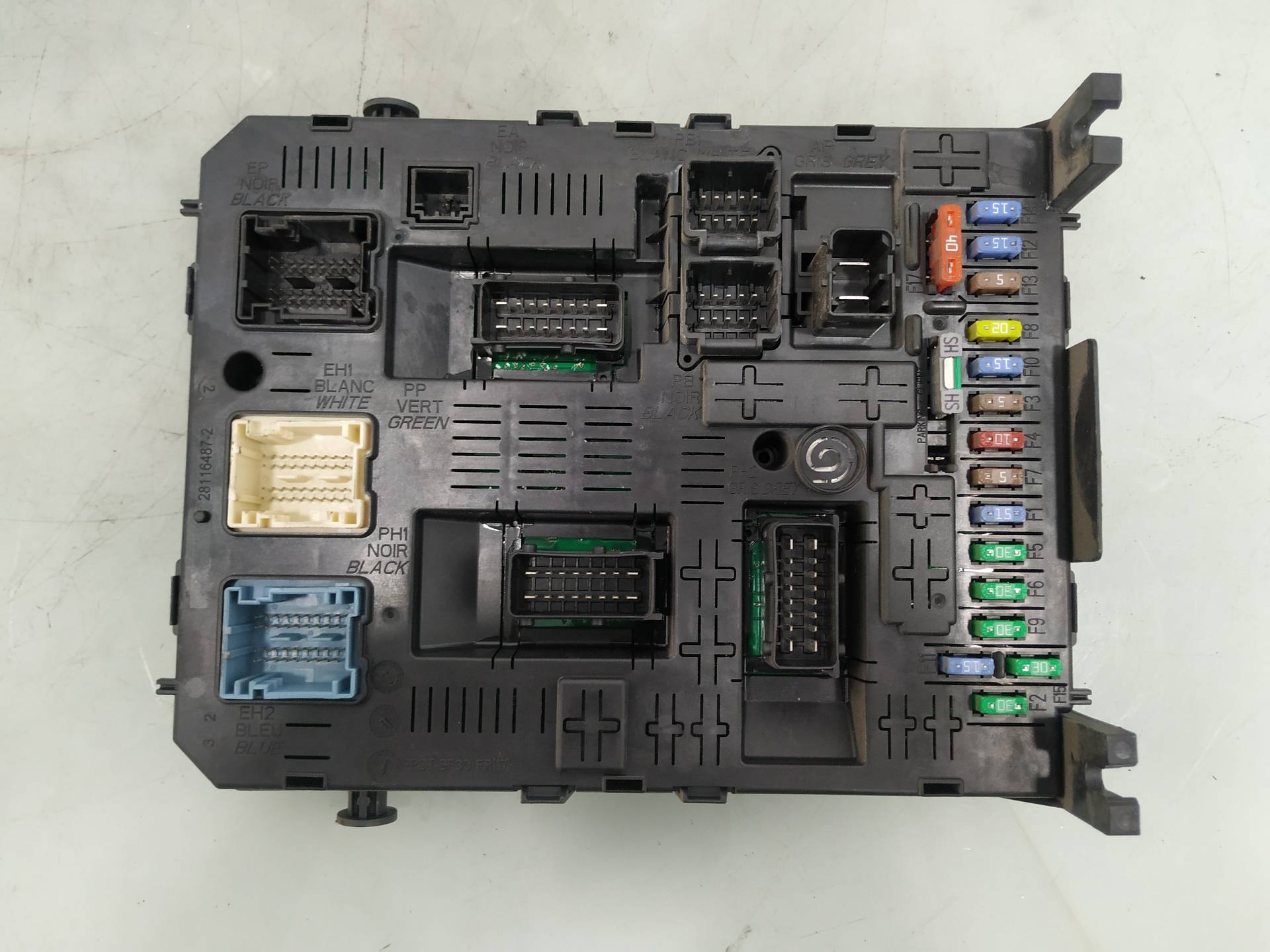 CITROËN C4 1 generation (2004-2011) Fuse Box 966405918002 19060978