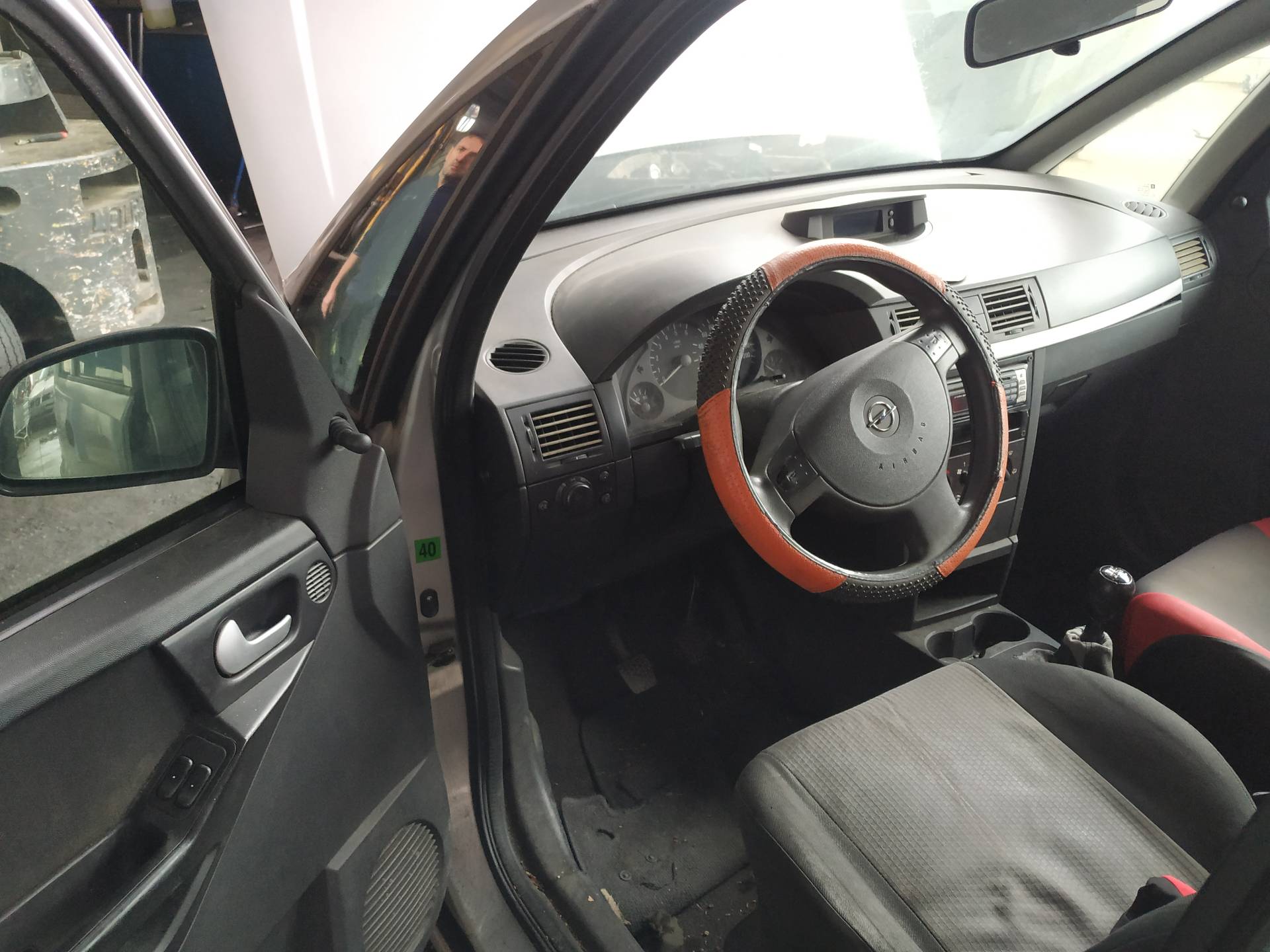 OPEL Meriva 1 generation (2002-2010) Priekšējo labo durvju logu pacēlājs 93362662RH 18979479