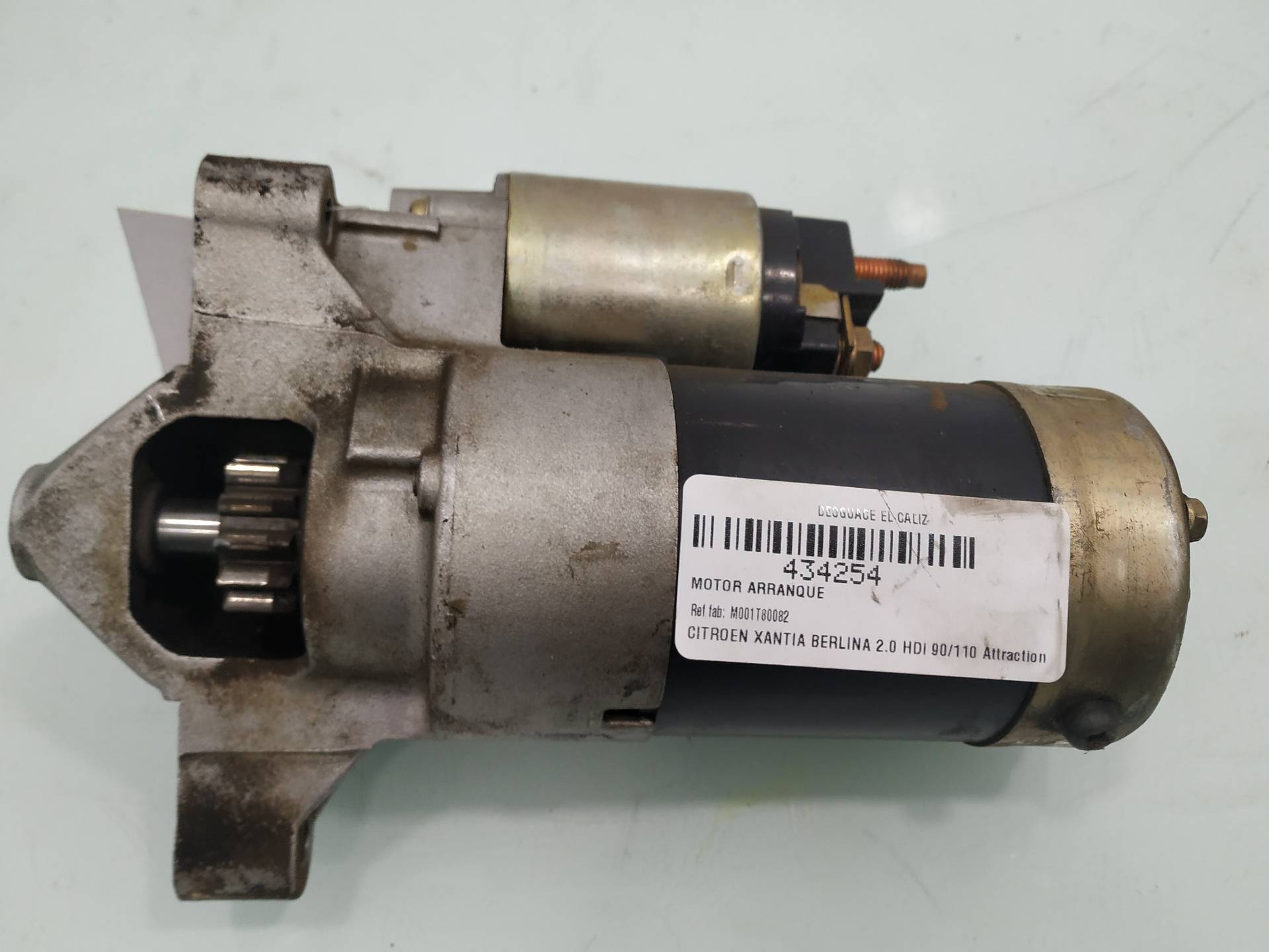 CITROËN Xantia X1 (1993-1998) Starter auto M001T80082 19086548