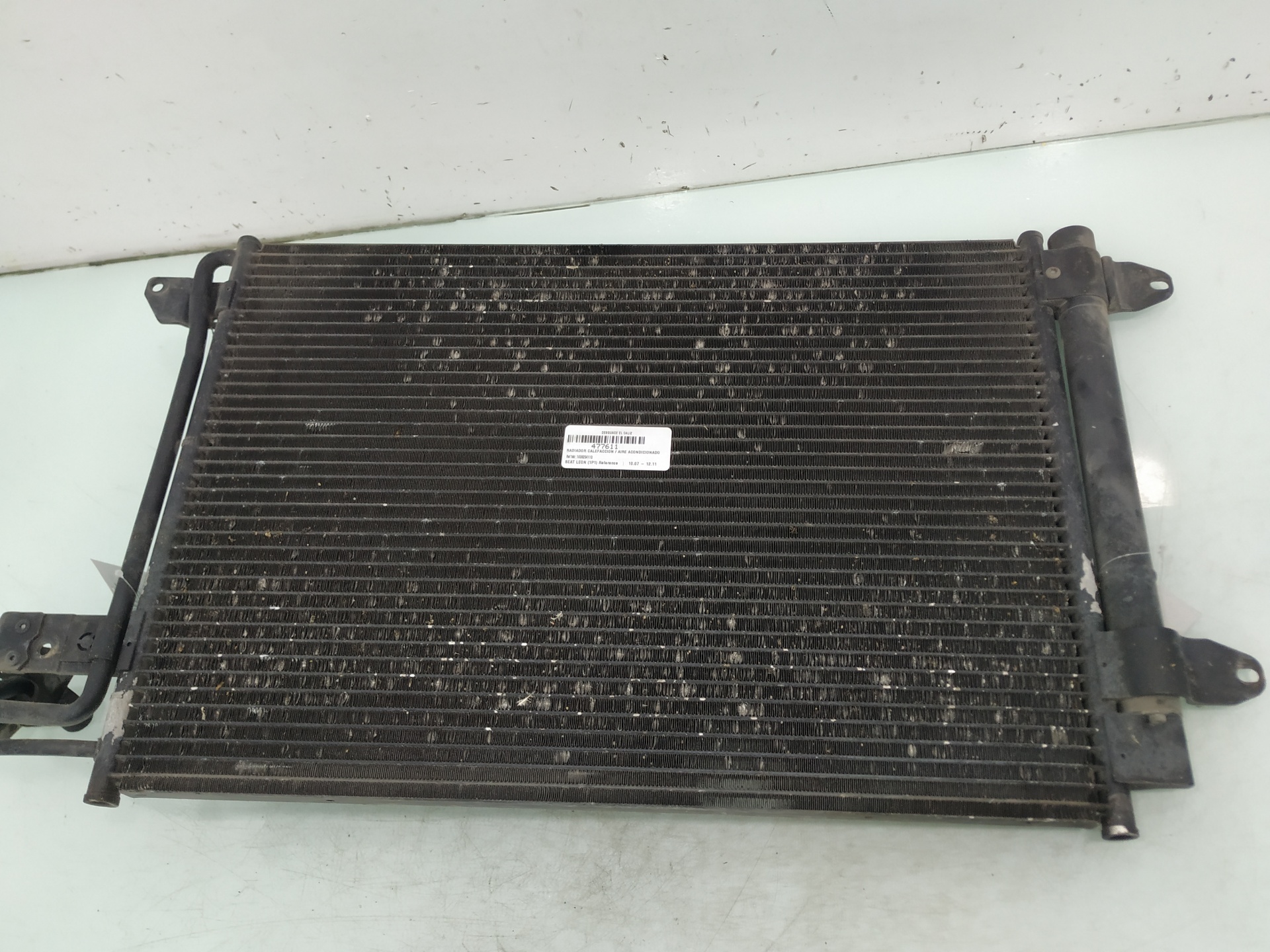 SEAT Leon 2 generation (2005-2012) Air Con Radiator 1K0820411Q 25929792