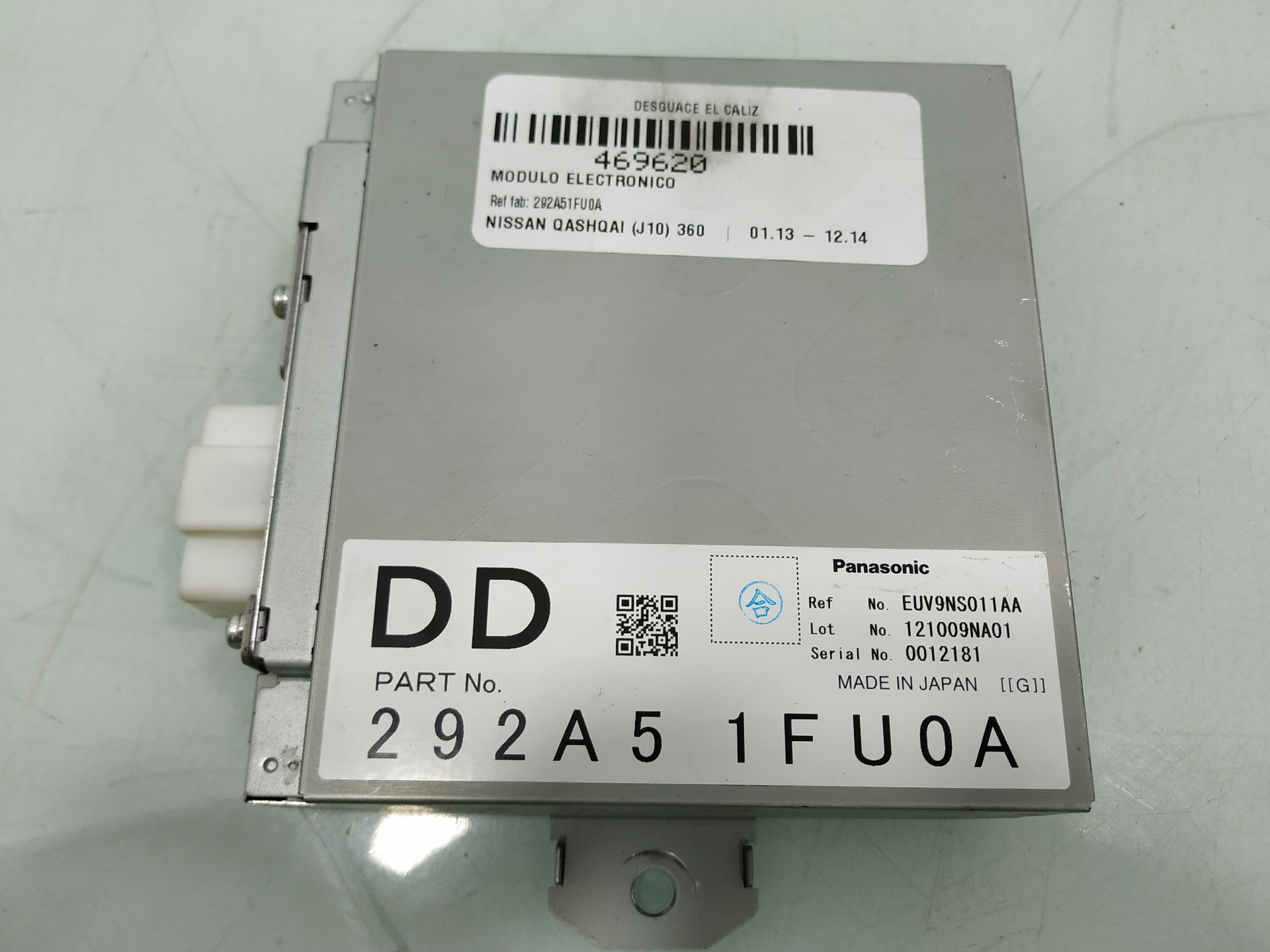 NISSAN Qashqai 1 generation (2007-2014) Alte unități de control 292A51FU0A 24920192