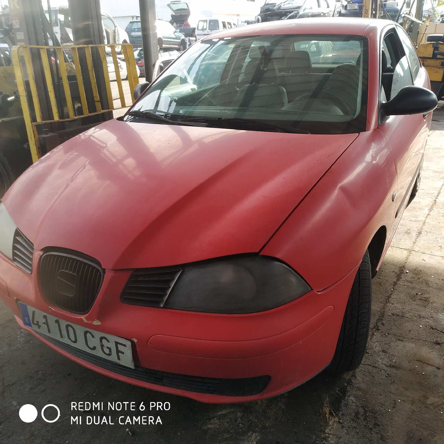 SEAT Cordoba 2 generation (1999-2009) Priekinė dešinė stebulė 6Q0407256AC 18929796