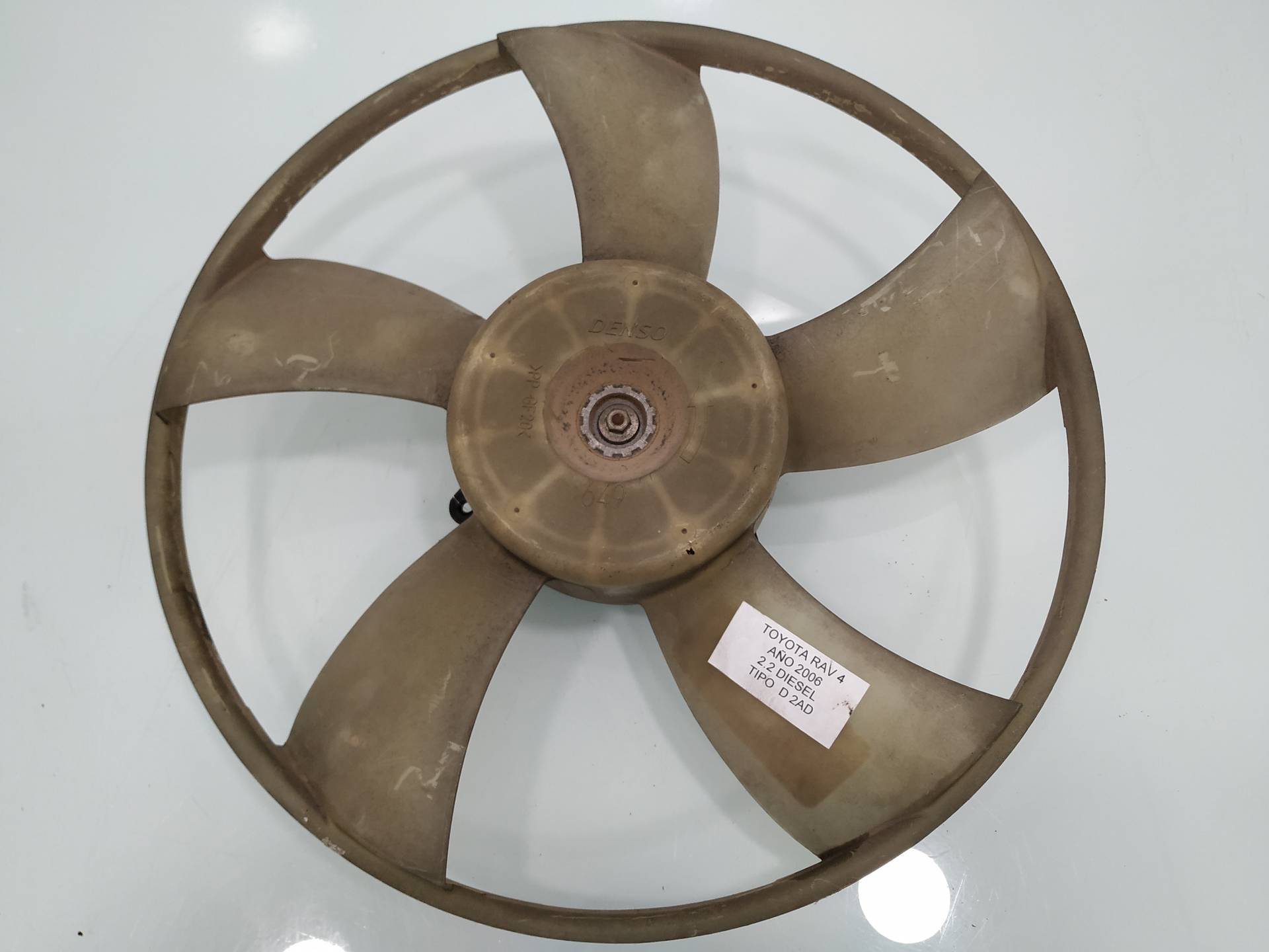 TOYOTA RAV4 2 generation (XA20) (2000-2006) Diffuser Fan 1636328170 19084032