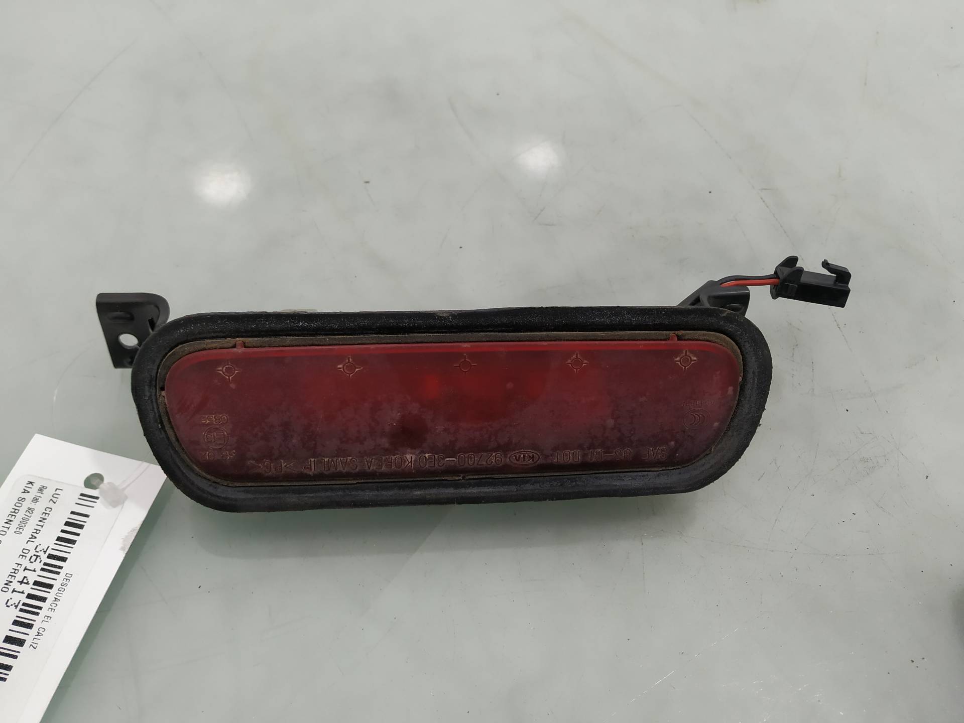 KIA Sorento 1 generation (2002-2011) Rear cover light 927003E0 19172929