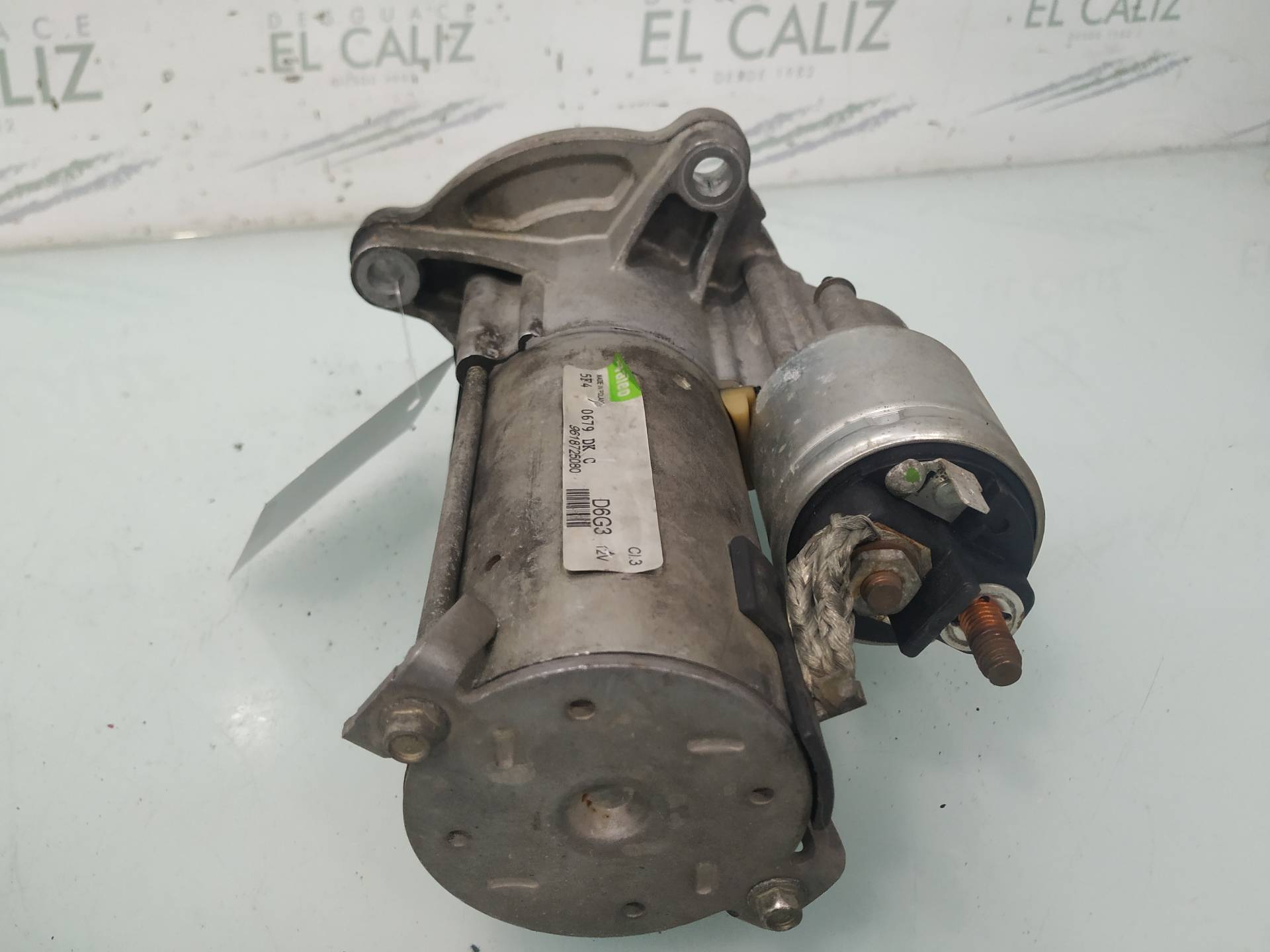 PEUGEOT 307 1 generation (2001-2008) Starter Motor D6G3 19004094