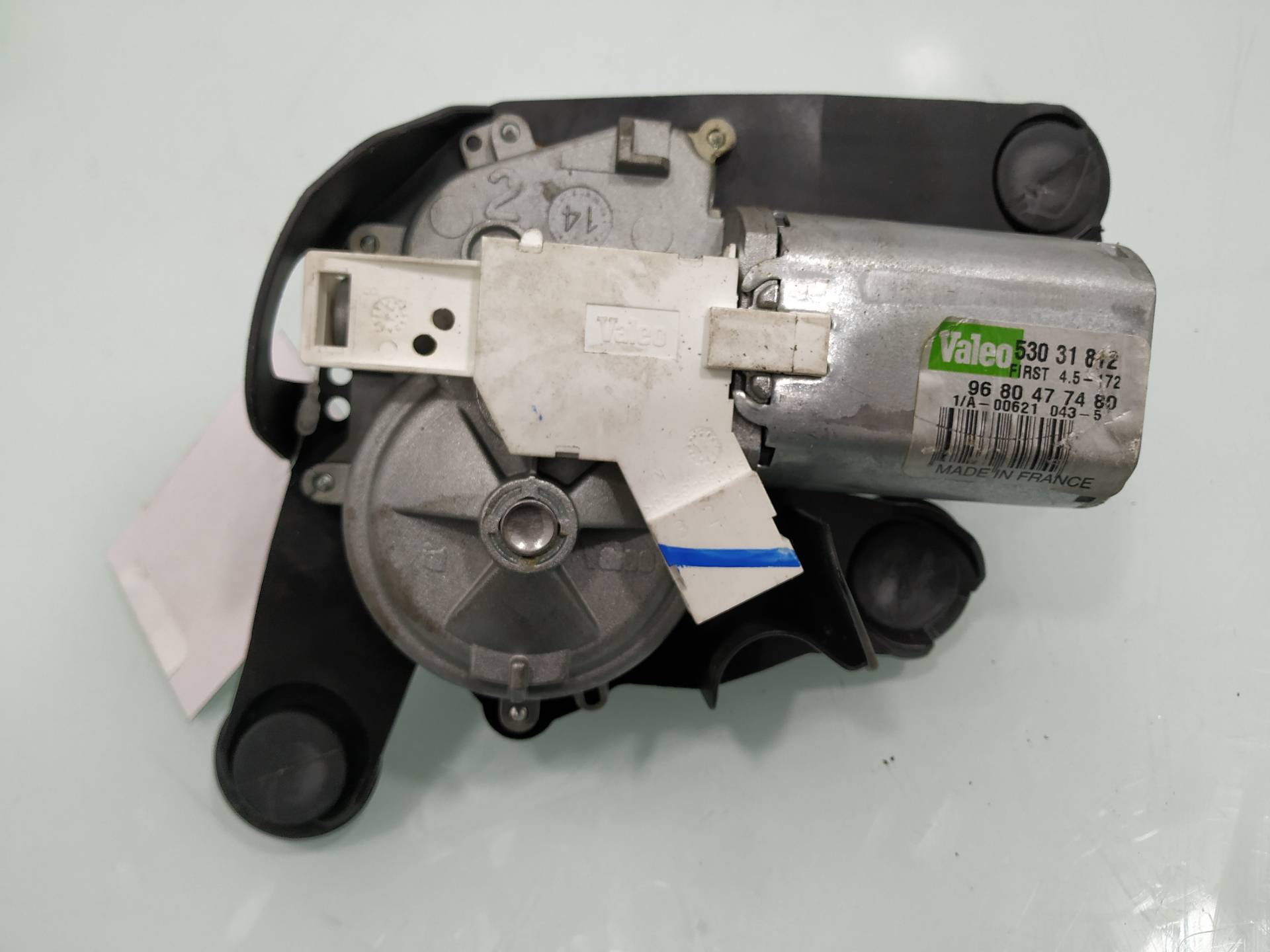 PEUGEOT 5008 1 generation (2009-2016) Tailgate  Window Wiper Motor 9680477480 19197306