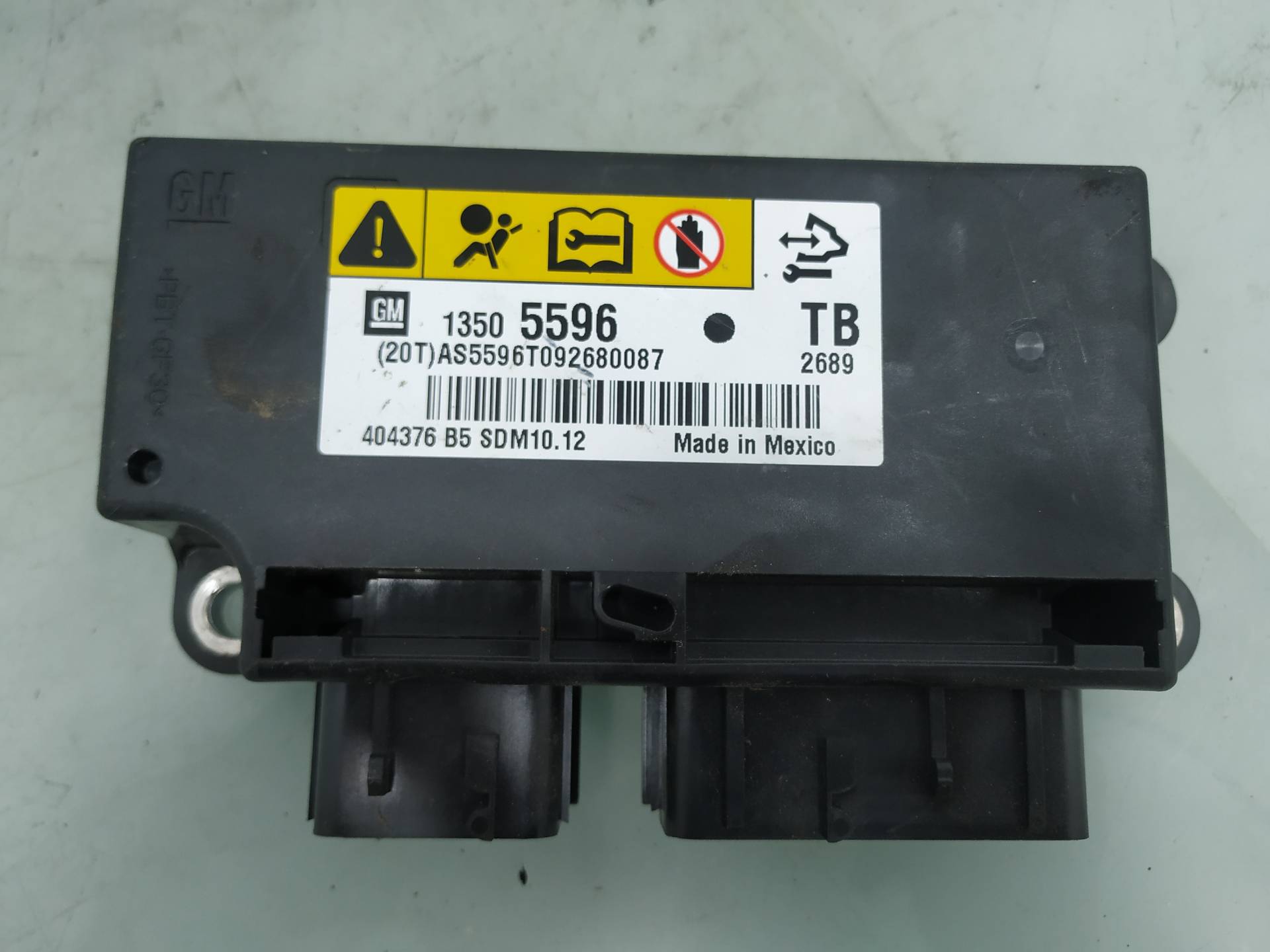 Centralita airbag A20DTH 13505596 de Opel Insignia a (g09) 2008-2017 160 CV - pieza usada