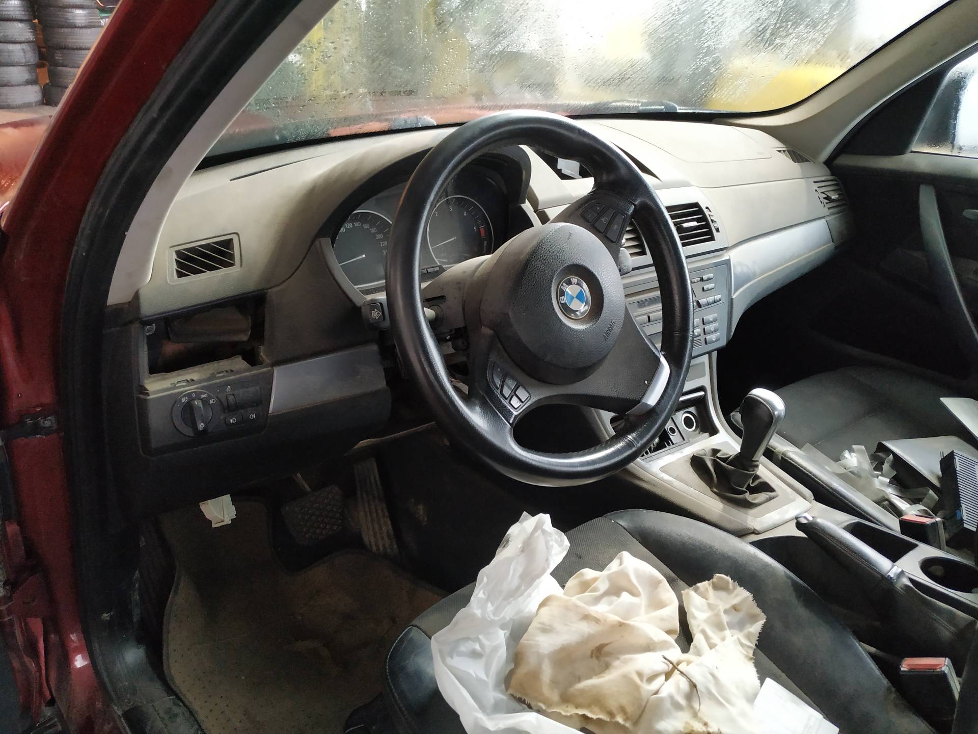 BMW X3 E83 (2003-2010) Galinis kairys saugos diržas S3344836101X 21065786