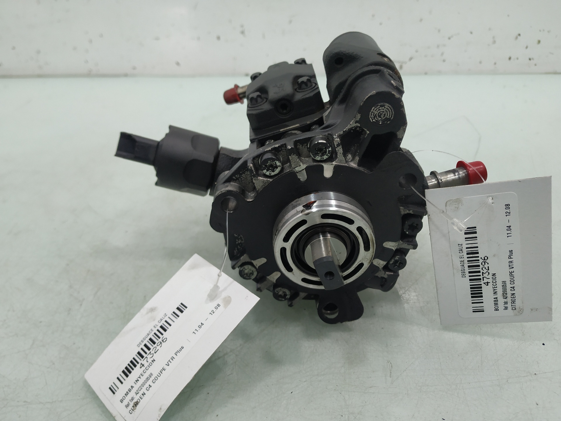CITROËN C4 1 generation (2004-2011) High Pressure Fuel Pump A2C20000598 24872959