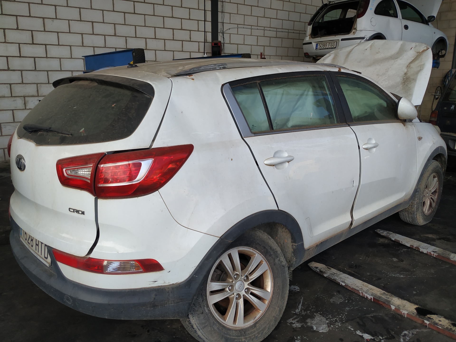 KIA Sportage 3 generation (2010-2015) Other parts of the rear bumper 24912409