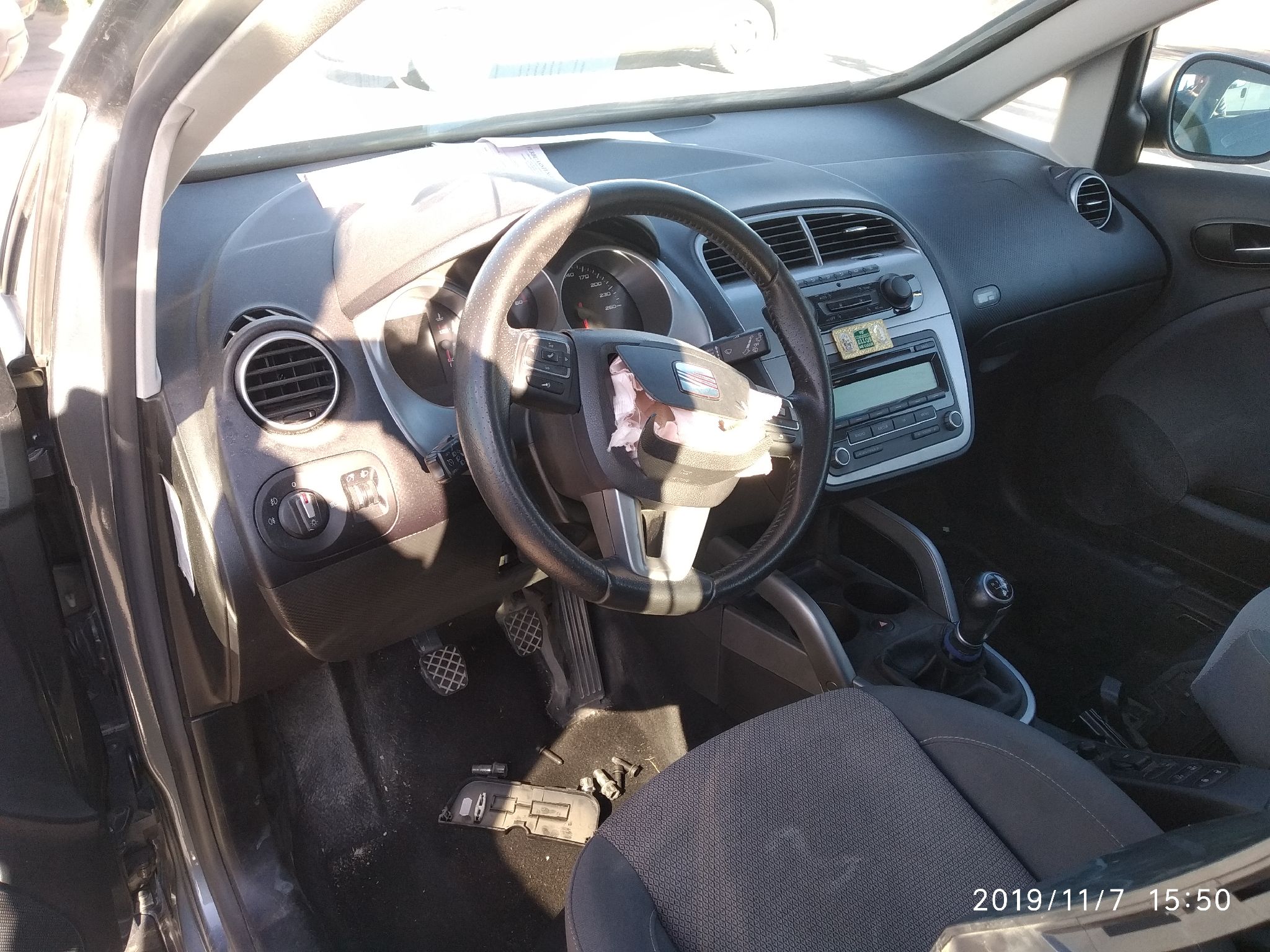SEAT Toledo 3 generation (2004-2010) Rear Right Seatbelt 6061672 18863385