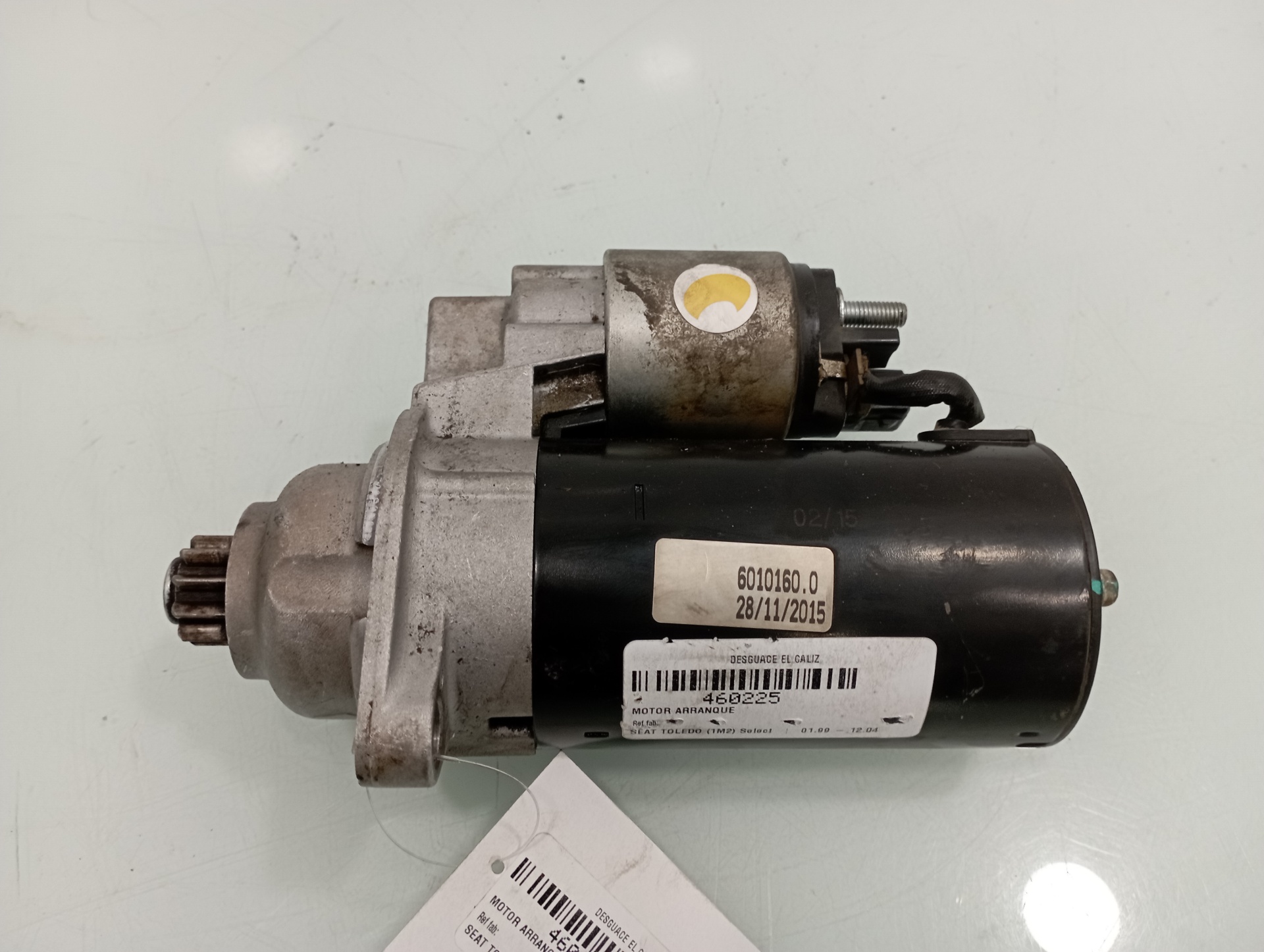 SEAT Toledo 2 generation (1999-2006) Starter Motor 24915111