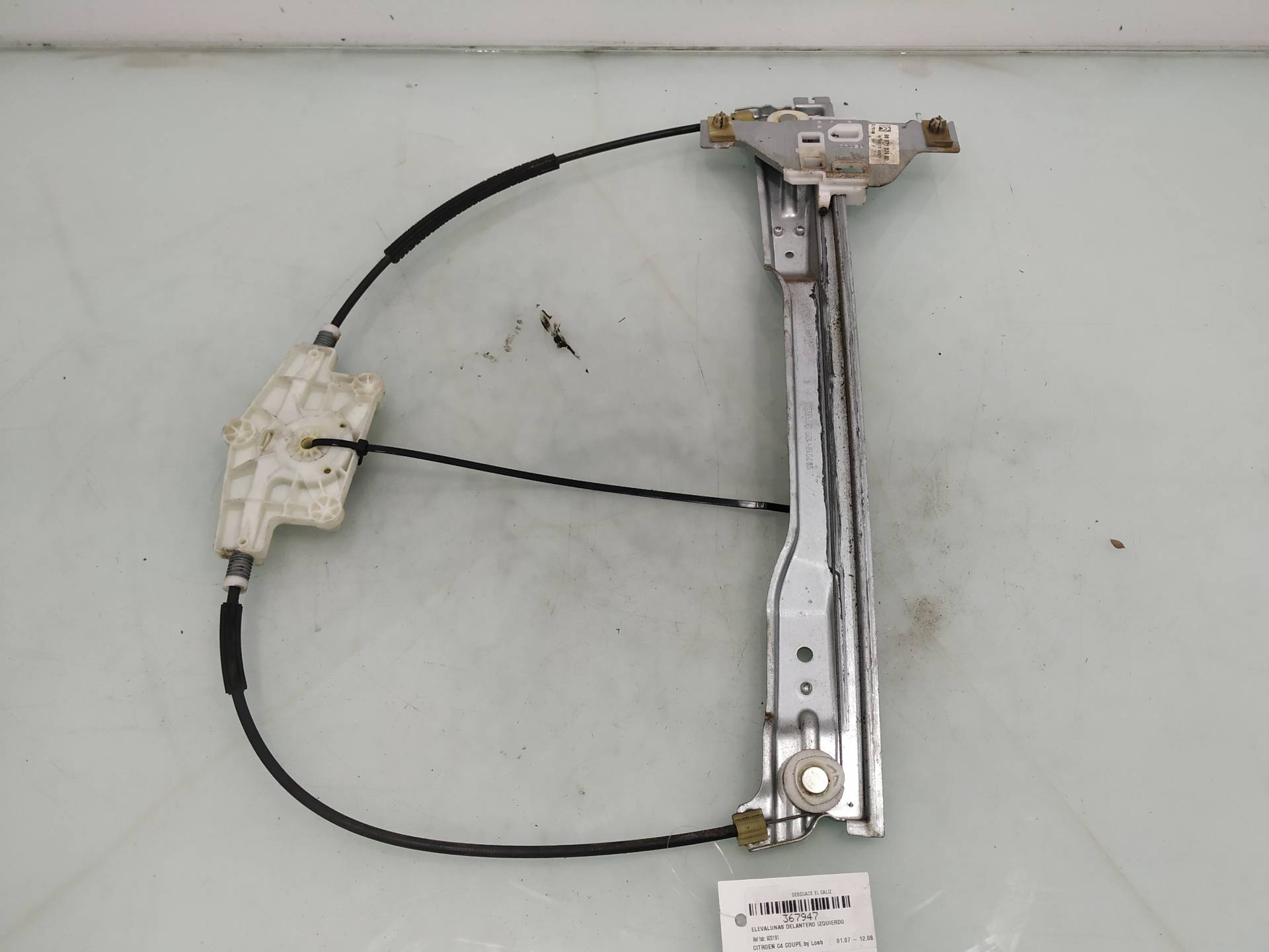 CITROËN C4 1 generation (2004-2011) Front Left Door Window Regulator 9221S1 19038847