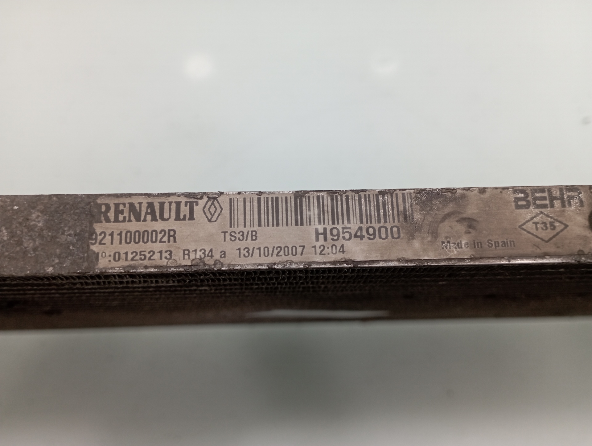 RENAULT Laguna 3 generation (2007-2015) Aušinimo radiatorius 921100002R 21406654