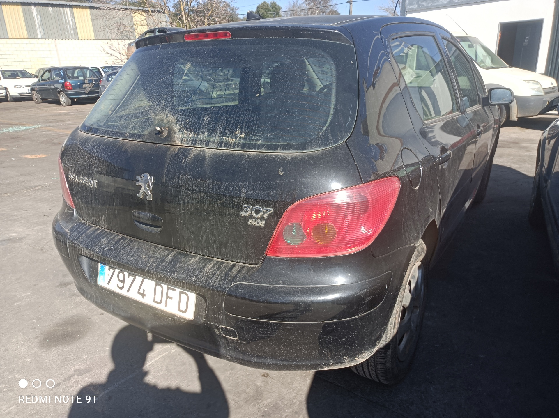 PEUGEOT 307 1 generation (2001-2008) Saugiklių dėžė 9657608880 19101981