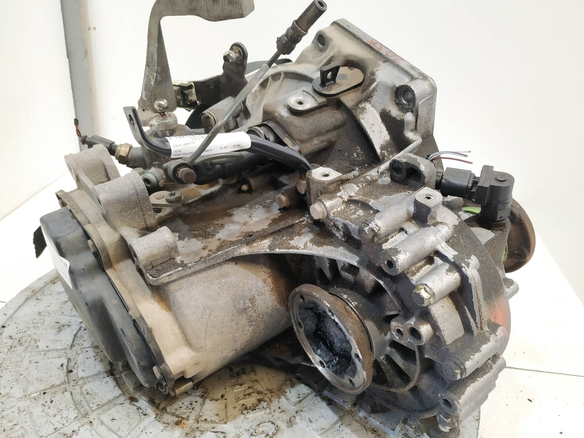 SEAT Toledo 2 generation (1999-2006) Gearbox EGS 19047468